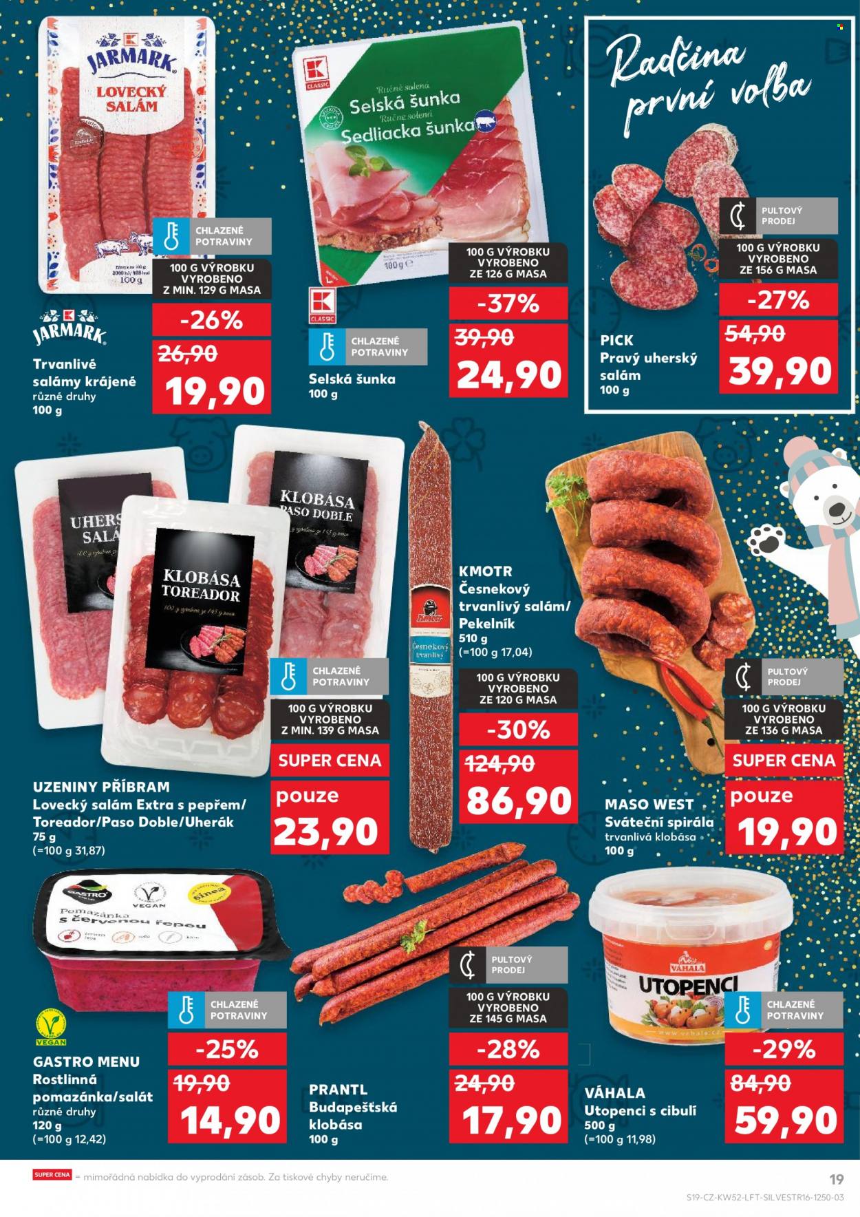 Leták Kaufland - 27.12.2021 - 2.1.2022. Strana 19