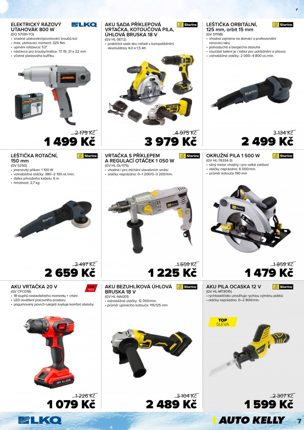 Leták AUTO KELLY - 27.12.2021 - 24.1.2022. Strana 7