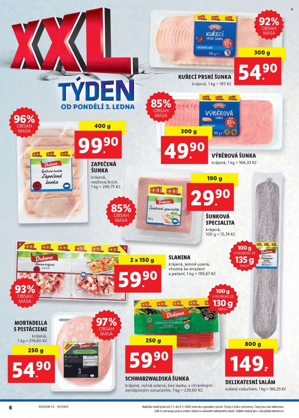 Leták Lidl - 3.1.2022 - 9.1.2022. Strana 6