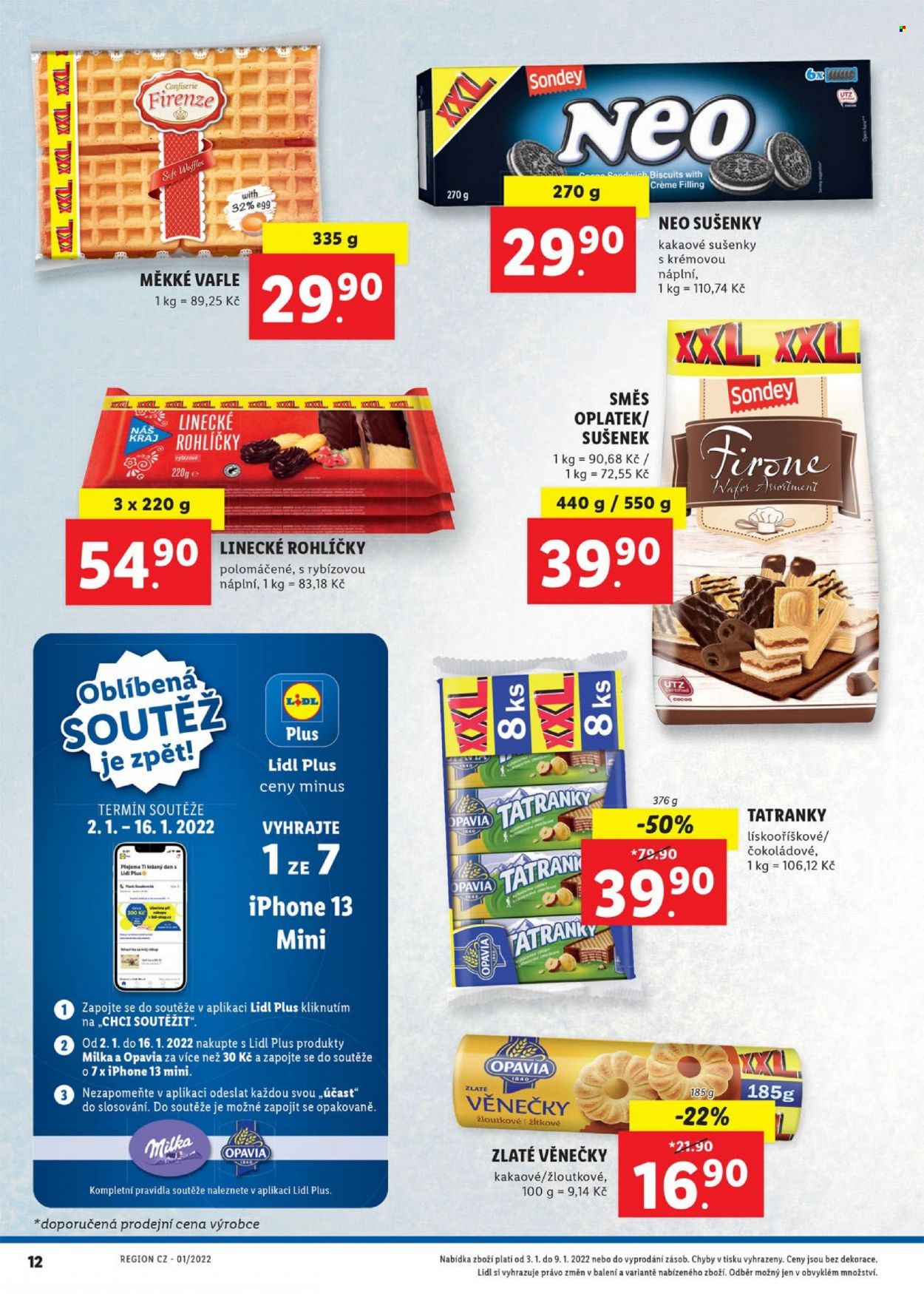Leták Lidl - 3.1.2022 - 9.1.2022. Strana 12