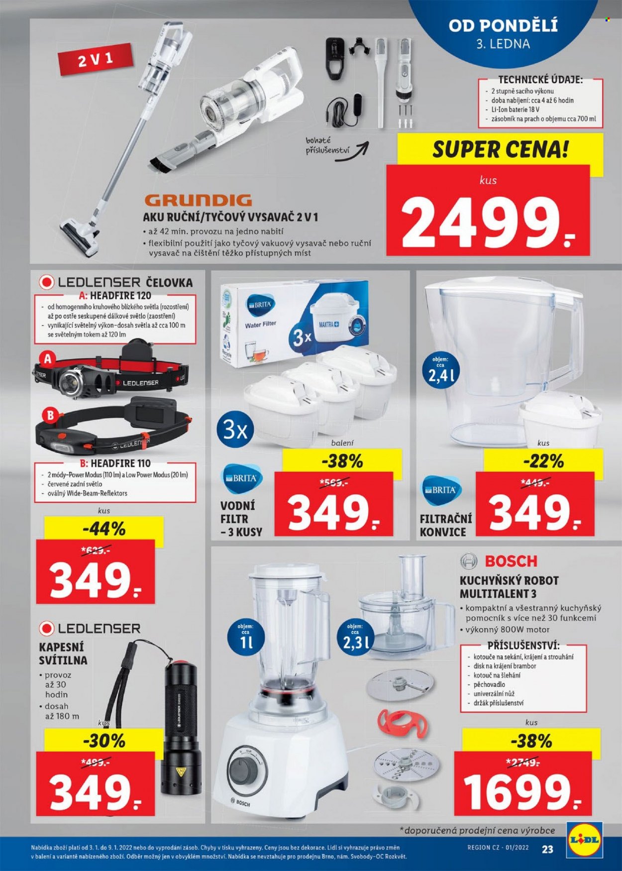 Leták Lidl - 3.1.2022 - 9.1.2022. Strana 23
