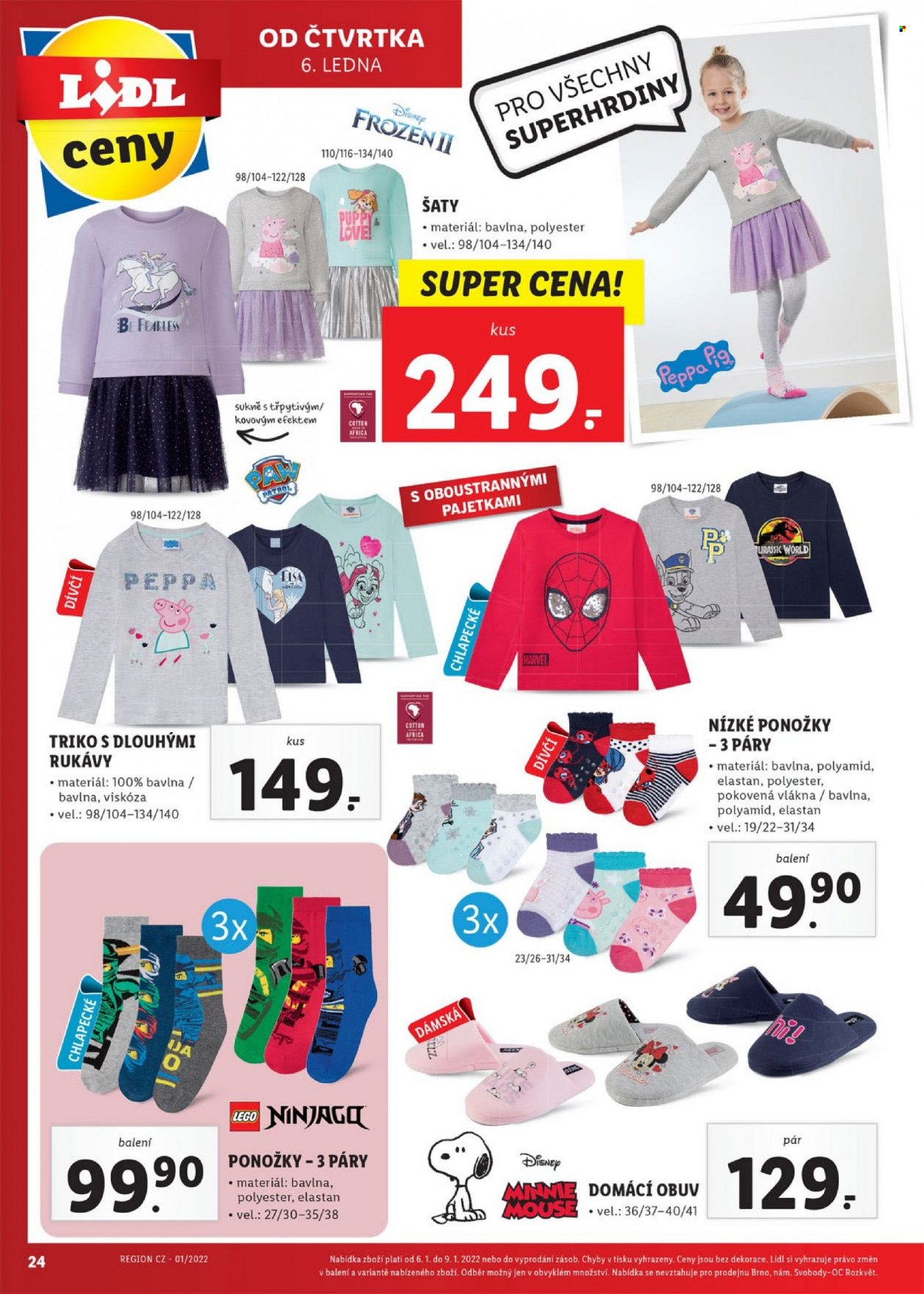 Leták Lidl - 3.1.2022 - 9.1.2022. Strana 24