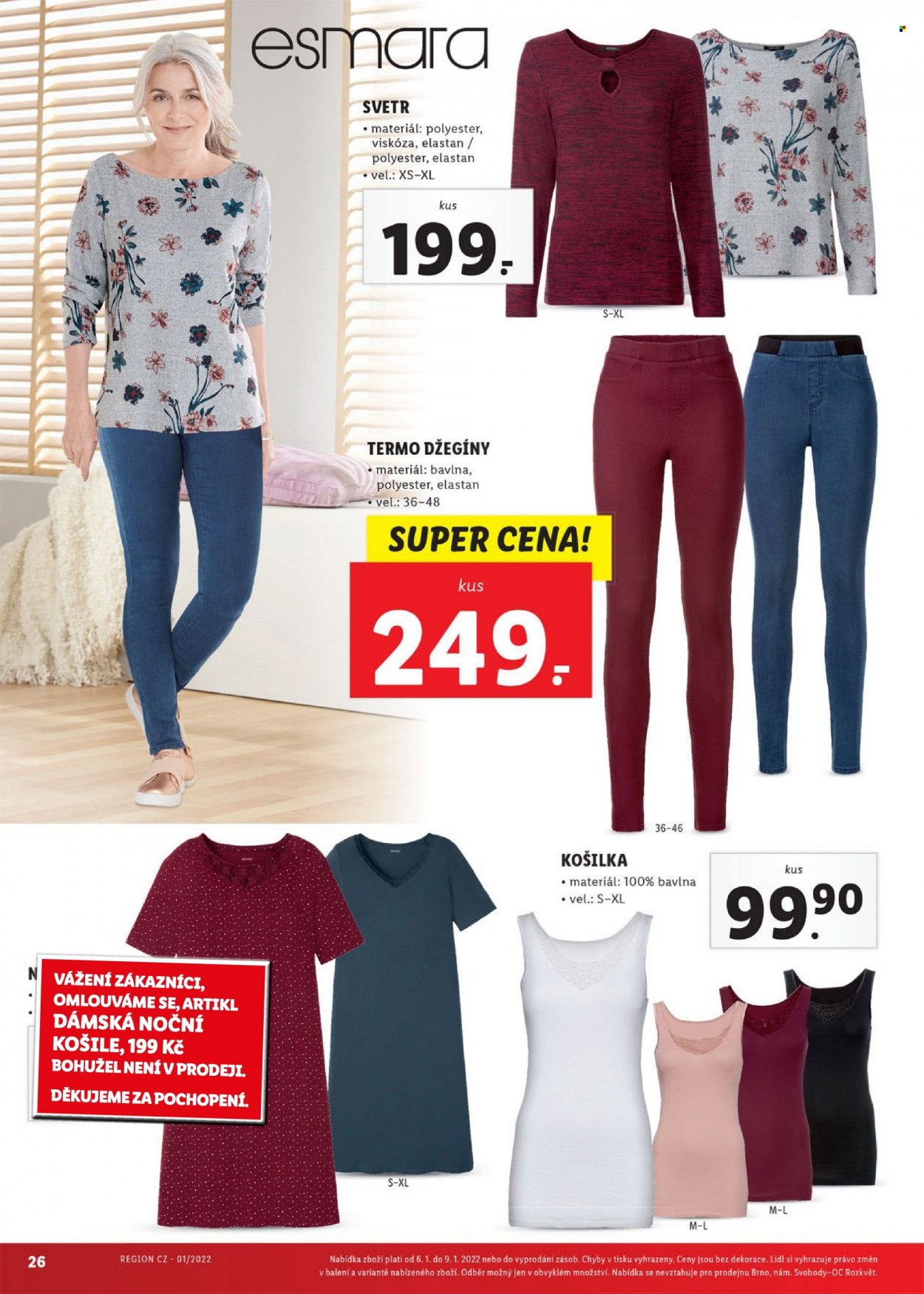 Leták Lidl - 3.1.2022 - 9.1.2022. Strana 26