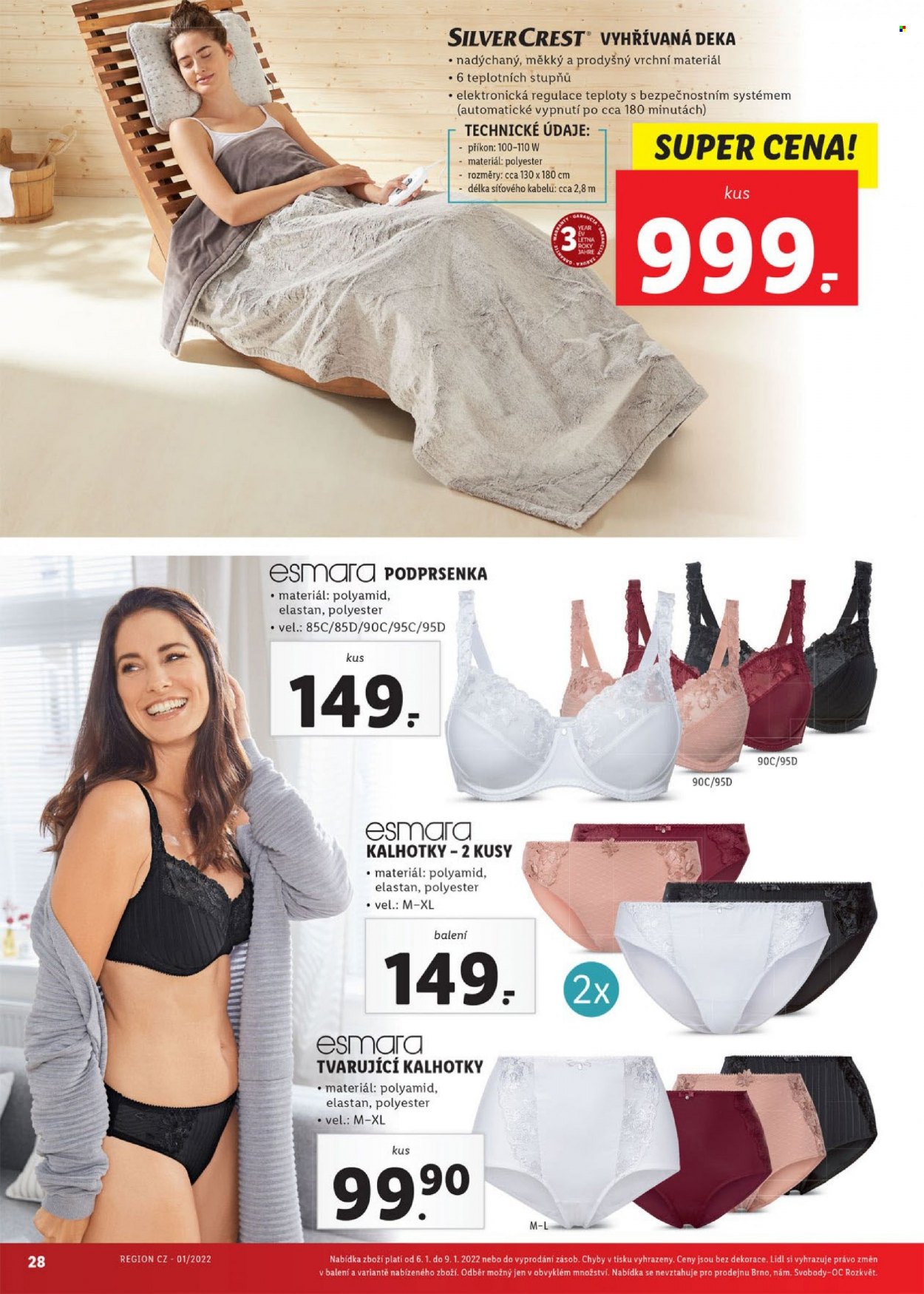 Leták Lidl - 3.1.2022 - 9.1.2022. Strana 28