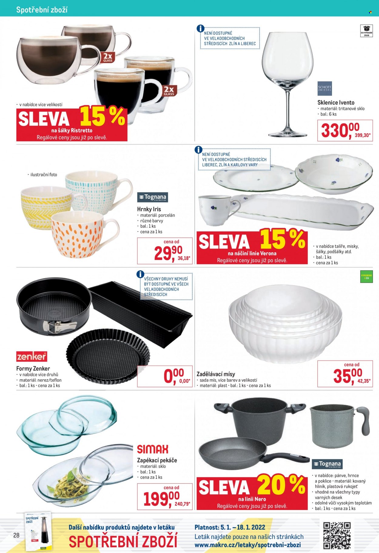 Leták MAKRO - 5.1.2022 - 18.1.2022. Strana 28