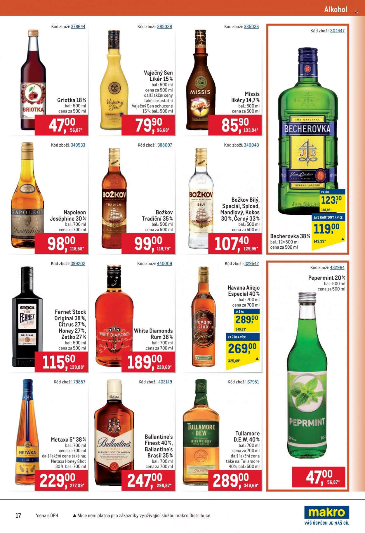 Leták MAKRO - 5.1.2022 - 18.1.2022. Strana 17