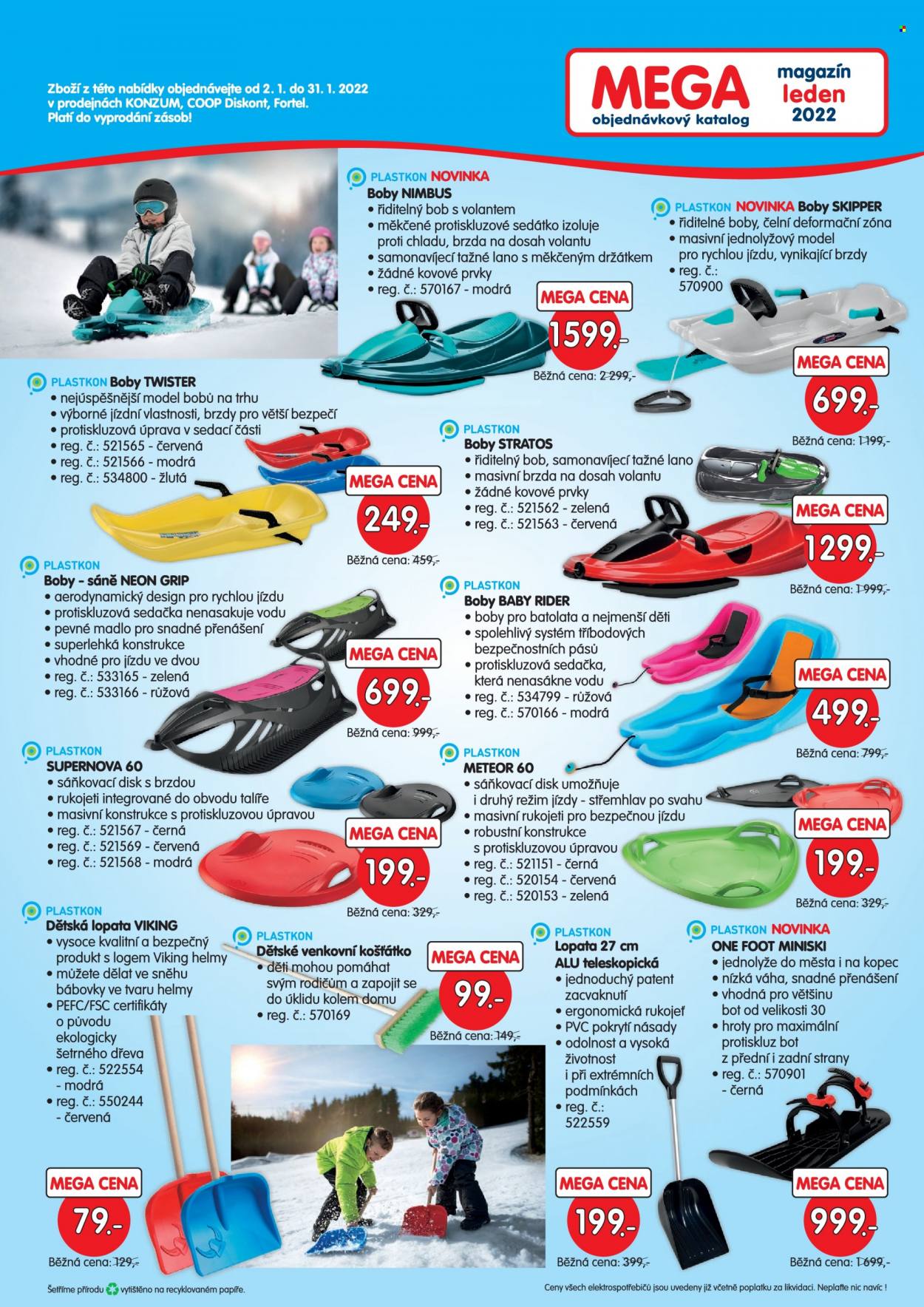 Leták Konzum - 2.1.2022 - 31.1.2022. Strana 7