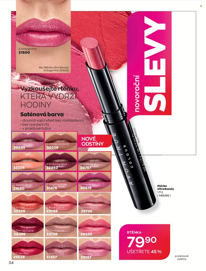 Leták AVON - 1.1.2022 - 31.1.2022. Strana 42