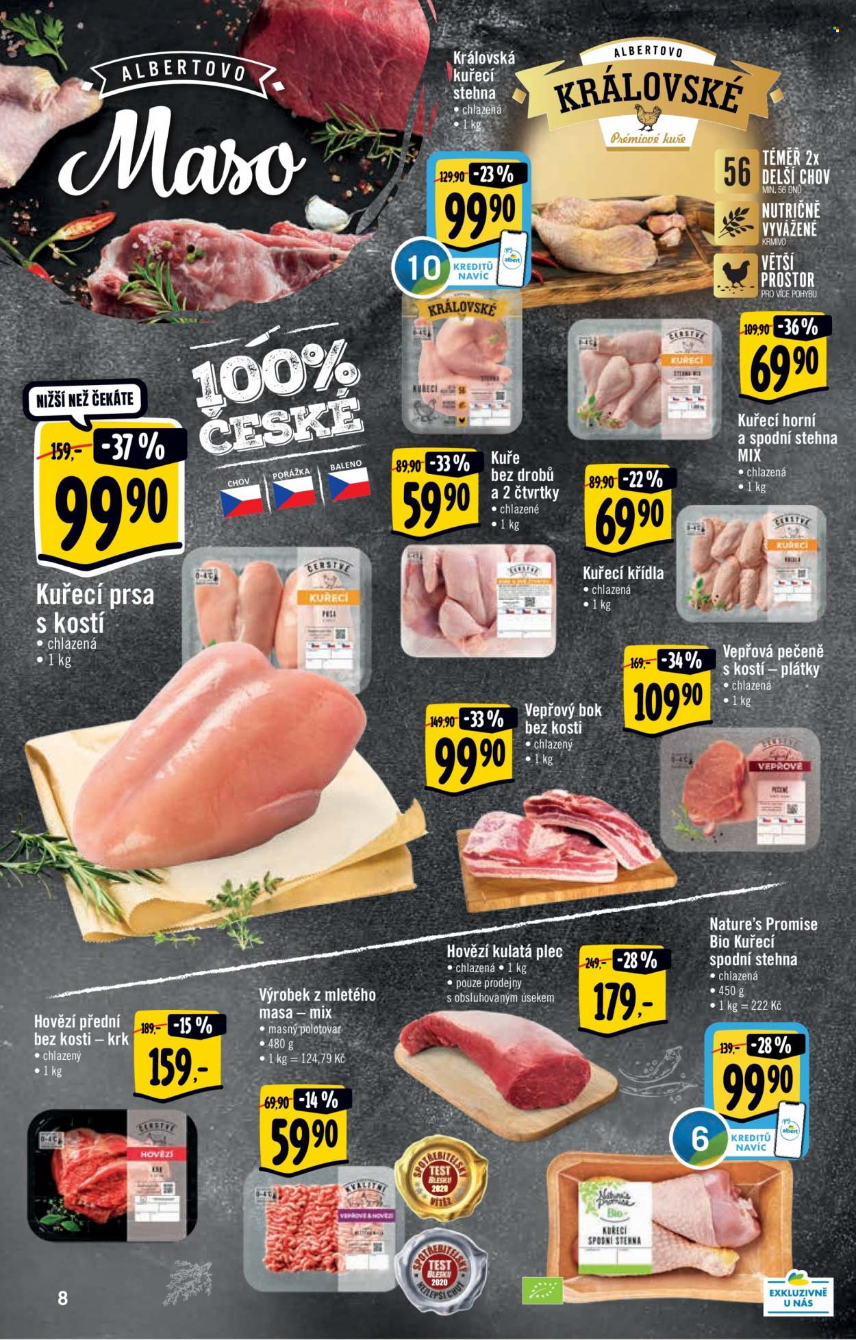 Leták Albert Hypermarket - 3.1.2022 - 11.1.2022. Strana 8