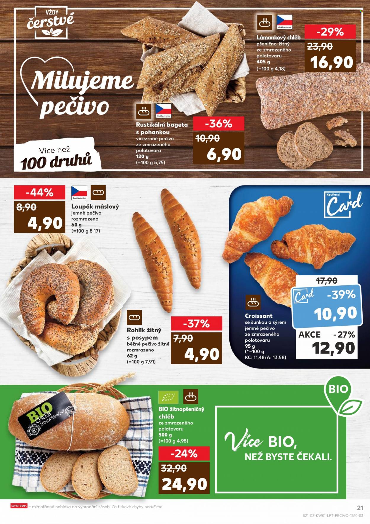 Leták Kaufland - 3.1.2022 - 11.1.2022. Strana 21
