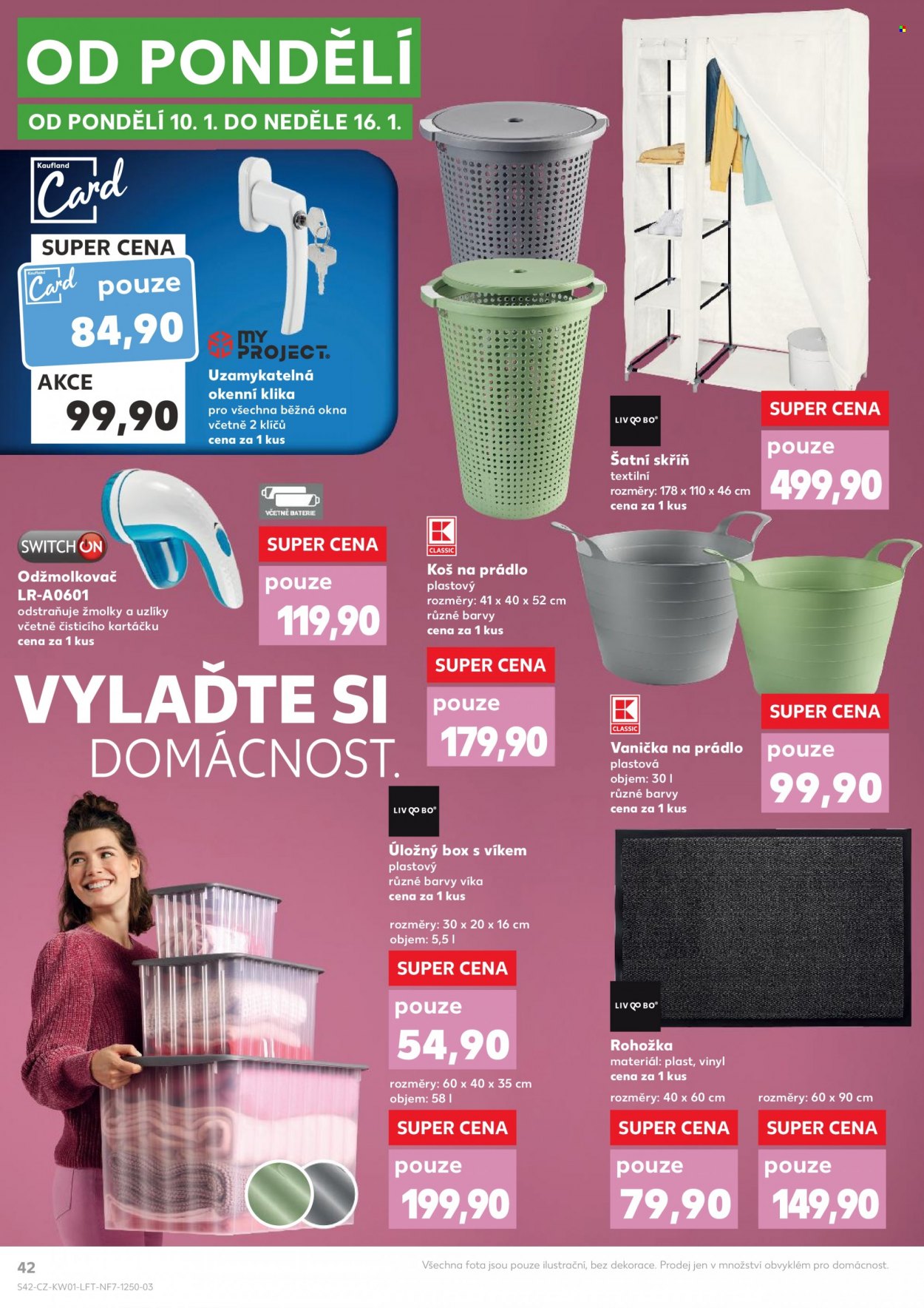 Leták Kaufland - 3.1.2022 - 11.1.2022. Strana 42