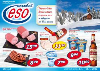 Leták ESO MARKET - 3.1.2022 - 11.1.2022.