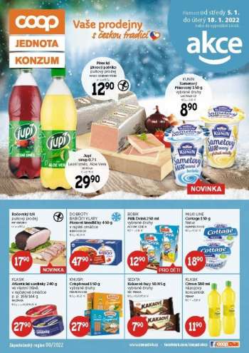 Leták coop JEDNOTA - 5.1.2022 - 18.1.2022.