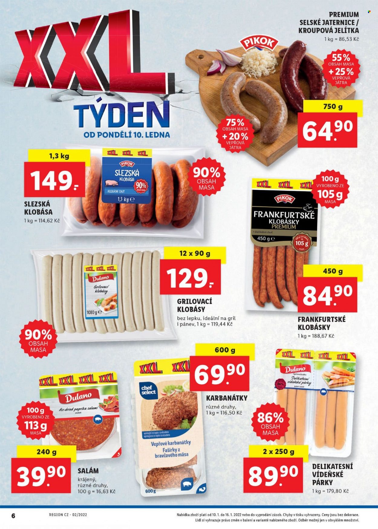 Leták Lidl - 10.1.2022 - 16.1.2022. Strana 6
