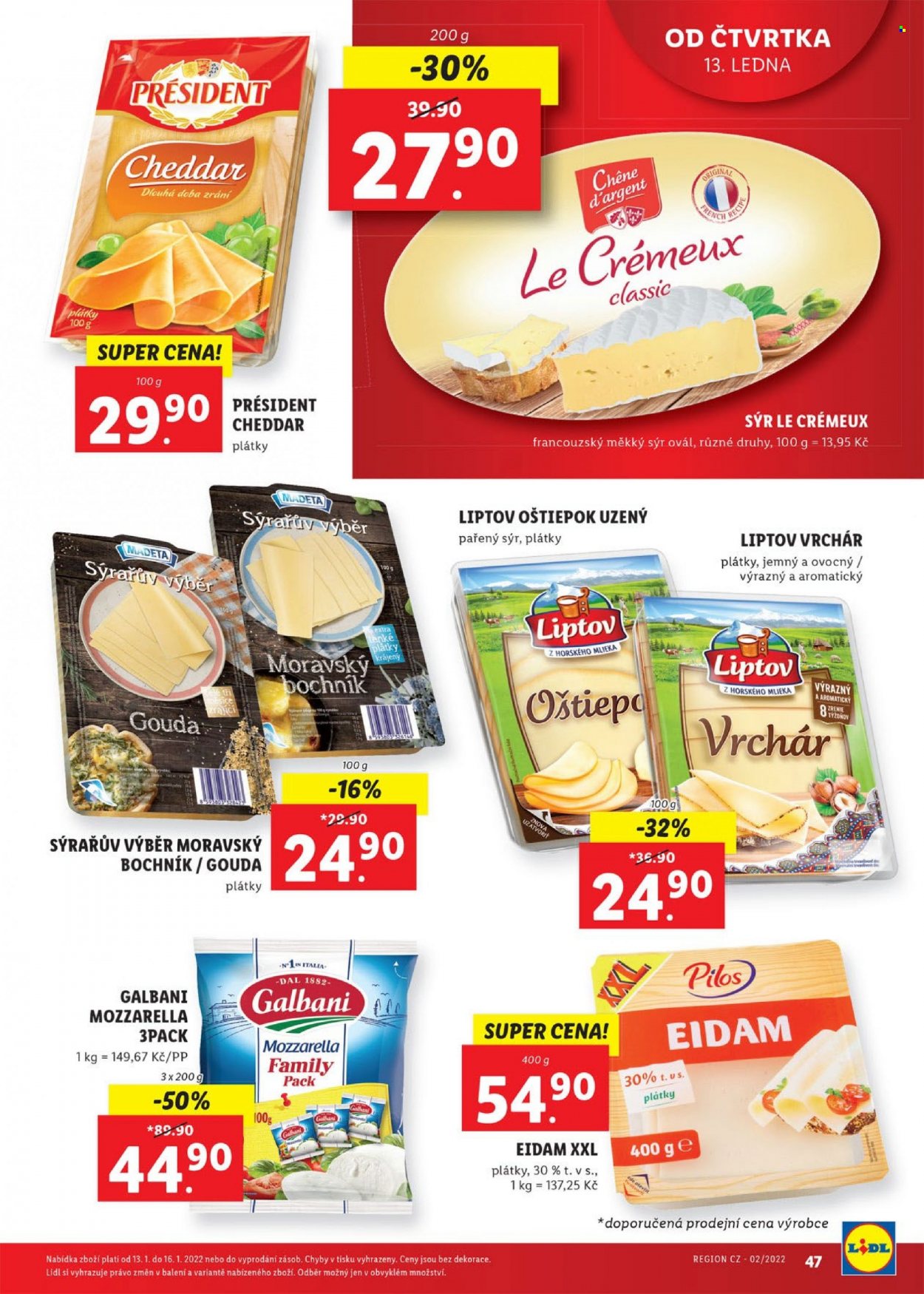 Leták Lidl - 10.1.2022 - 16.1.2022. Strana 47