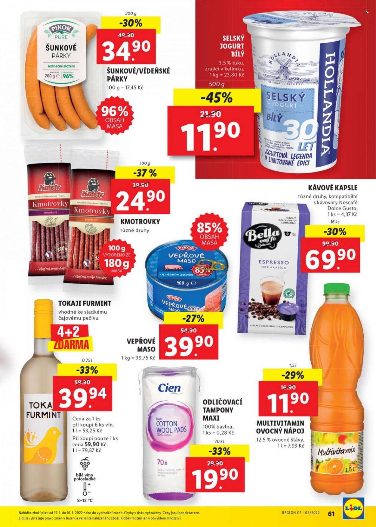 Leták Lidl - 10.1.2022 - 16.1.2022. Strana 61