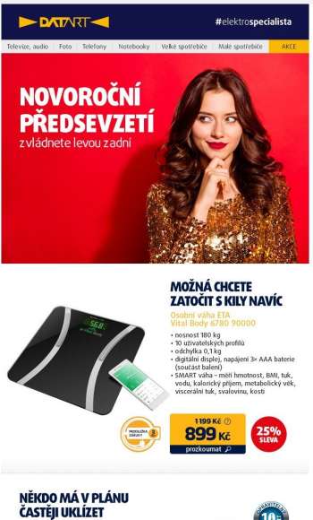 Leták DATART - 7.1.2022 - 12.1.2022.