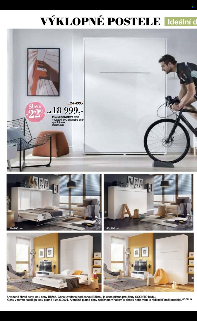 Leták SCONTO NÁBYTEK. Strana 14