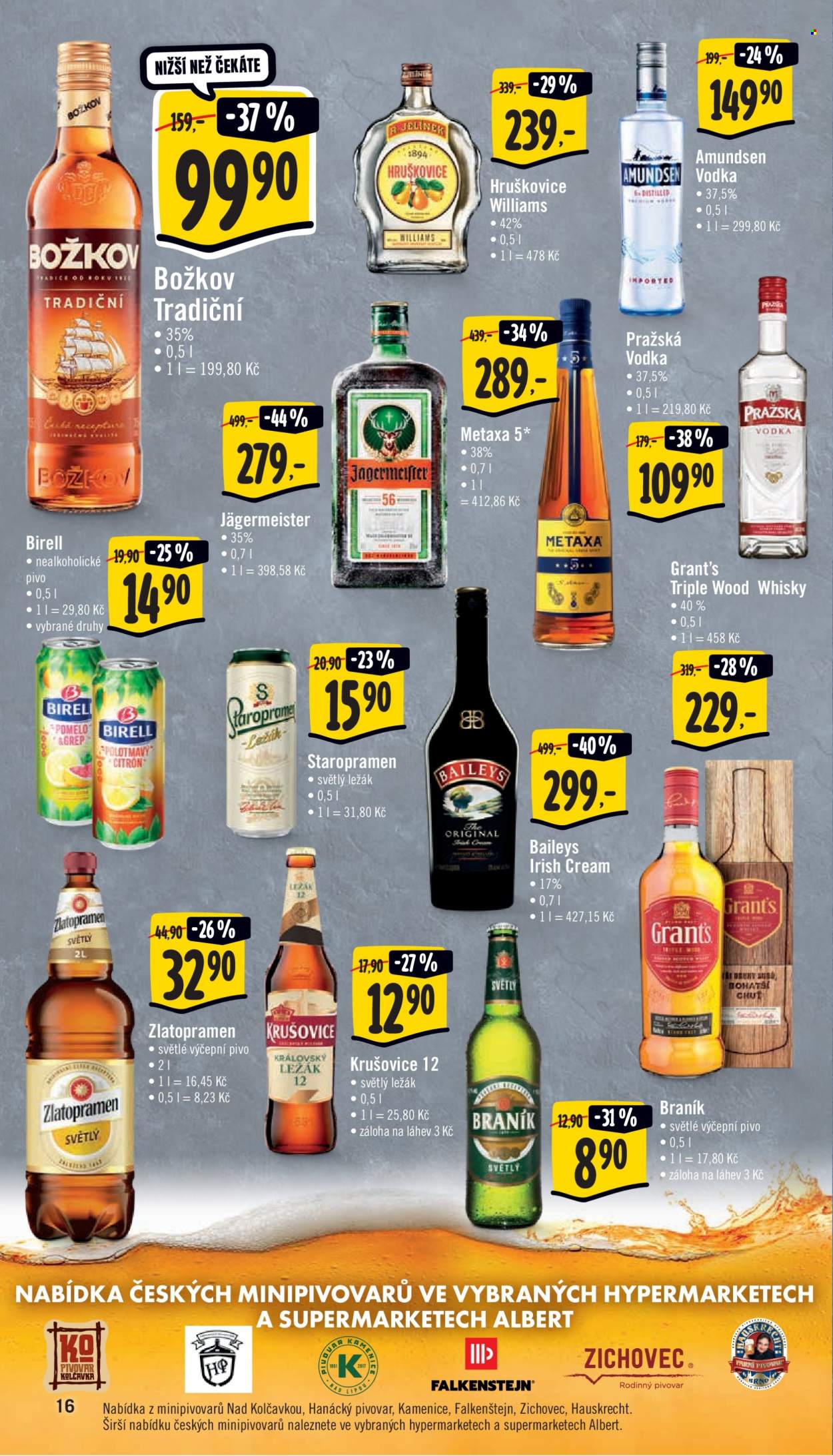 Leták Albert Supermarket - 12.1.2022 - 18.1.2022. Strana 16