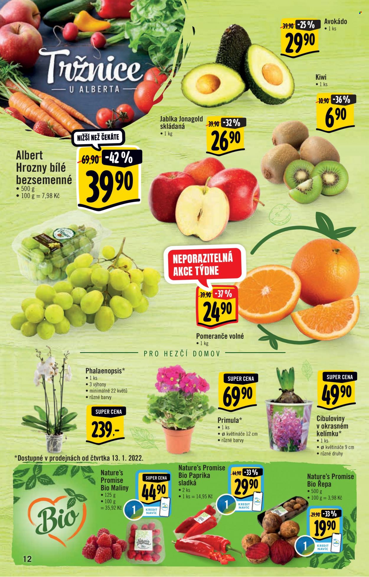 Leták Albert Hypermarket - 12.1.2022 - 18.1.2022. Strana 12