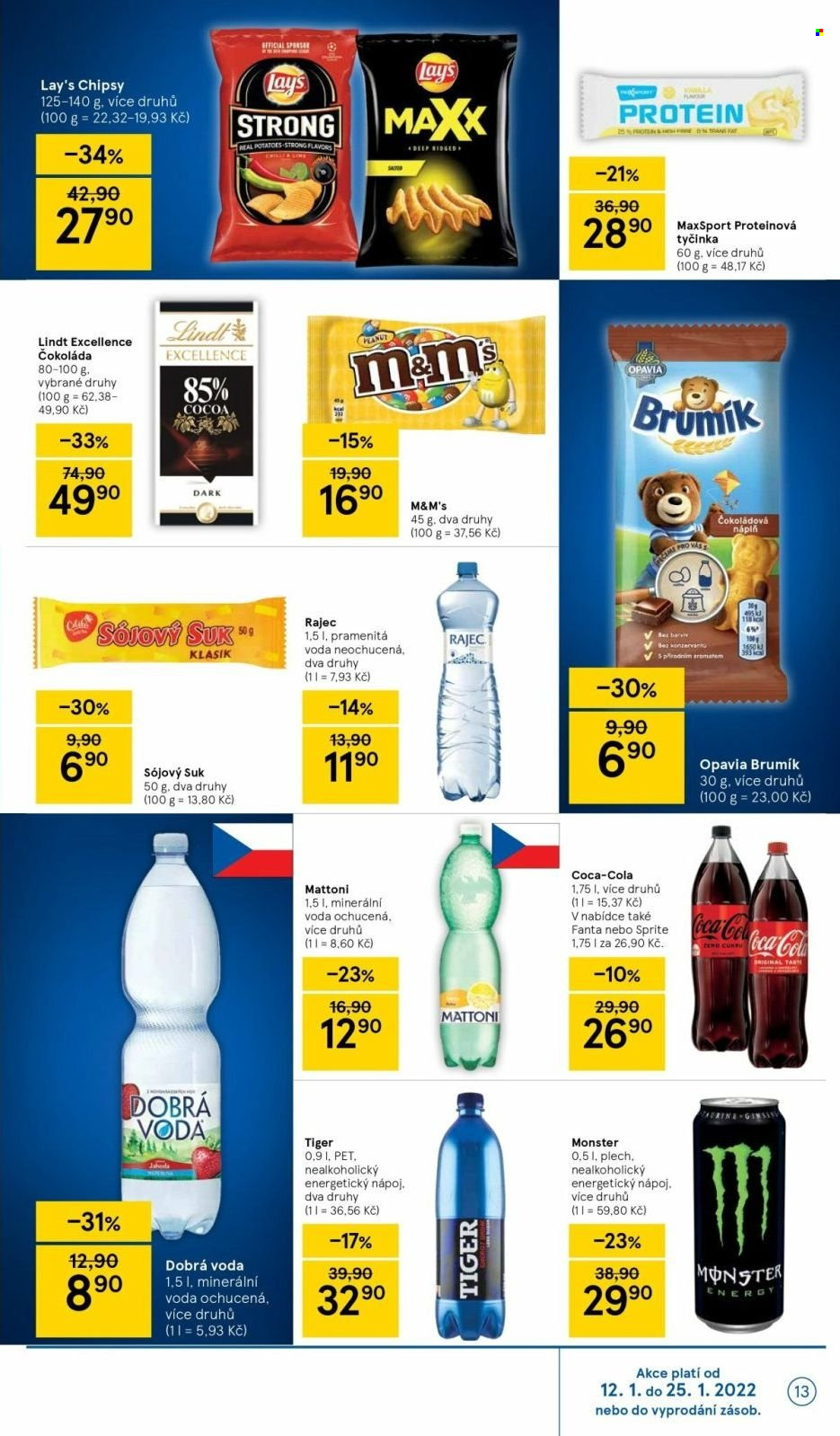 Leták TESCO - 12.1.2022 - 18.1.2022. Strana 13
