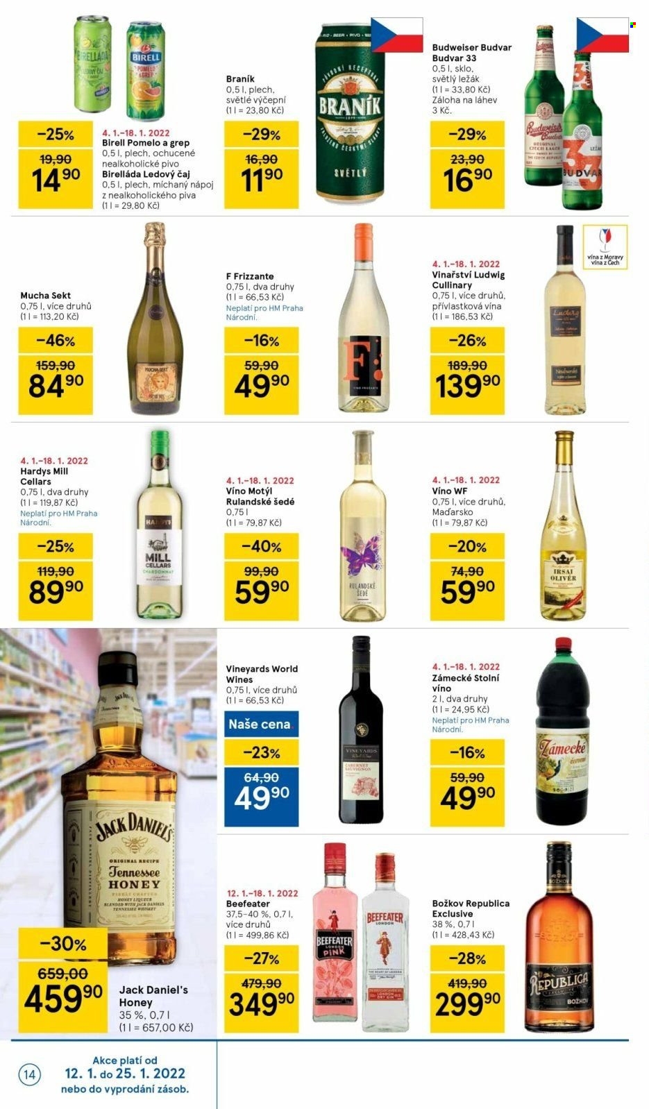 Leták TESCO - 12.1.2022 - 18.1.2022. Strana 14