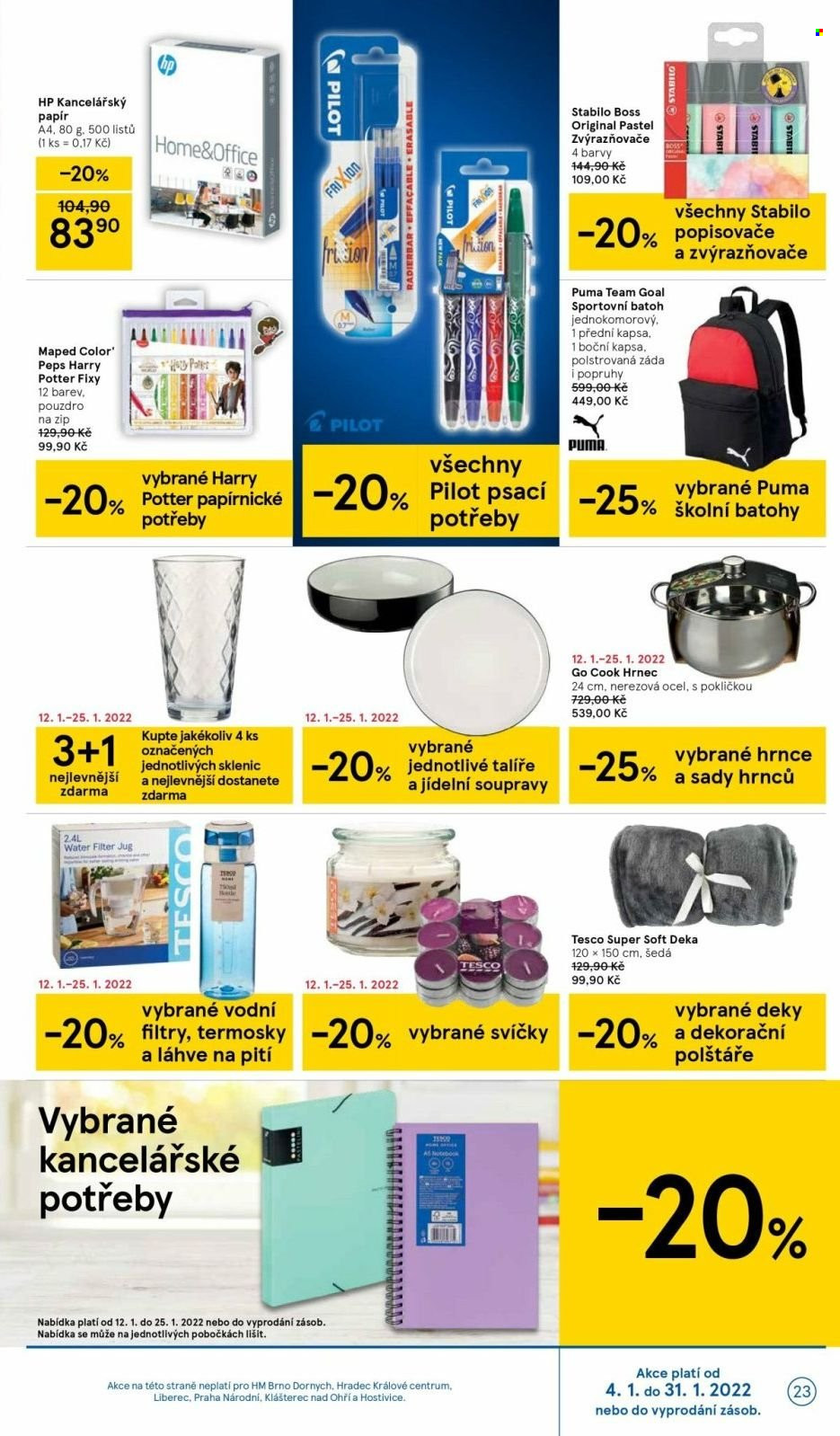 Leták TESCO - 12.1.2022 - 18.1.2022. Strana 23