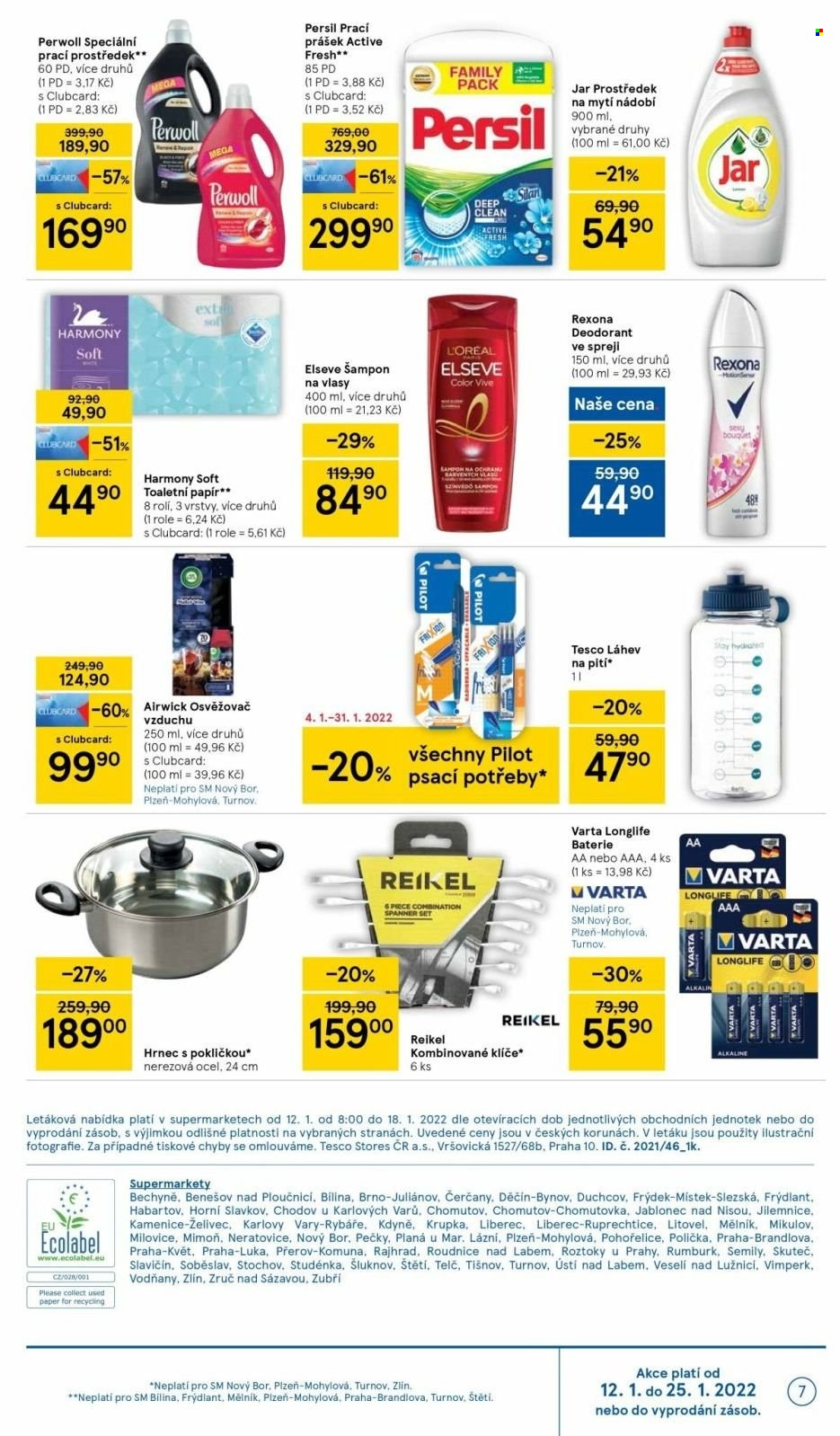 Leták TESCO supermarket - 12.1.2022 - 18.1.2022. Strana 7