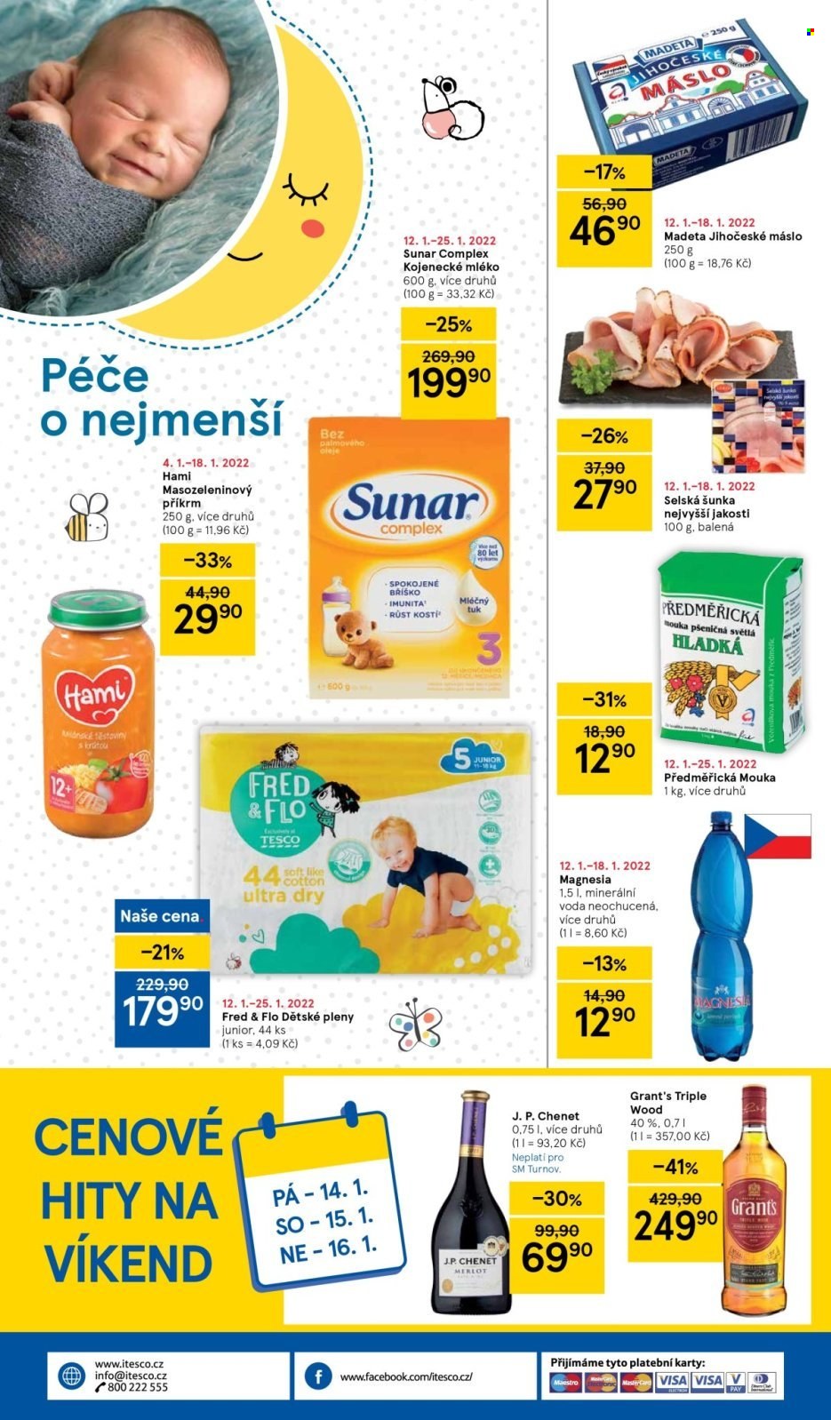 Leták TESCO supermarket - 12.1.2022 - 18.1.2022. Strana 8