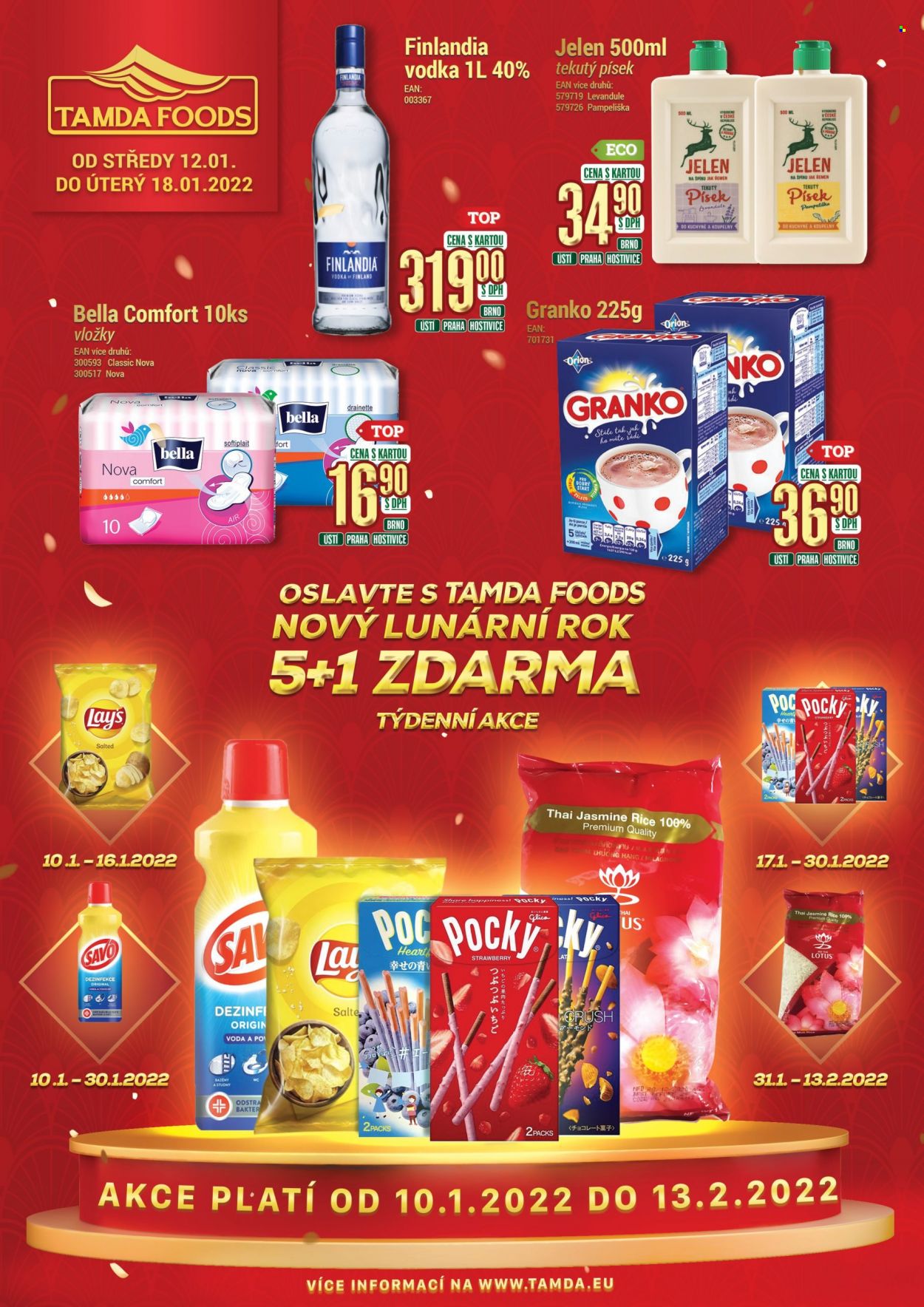 Leták Tamda Foods - 12.1.2022 - 18.1.2022. Strana 1