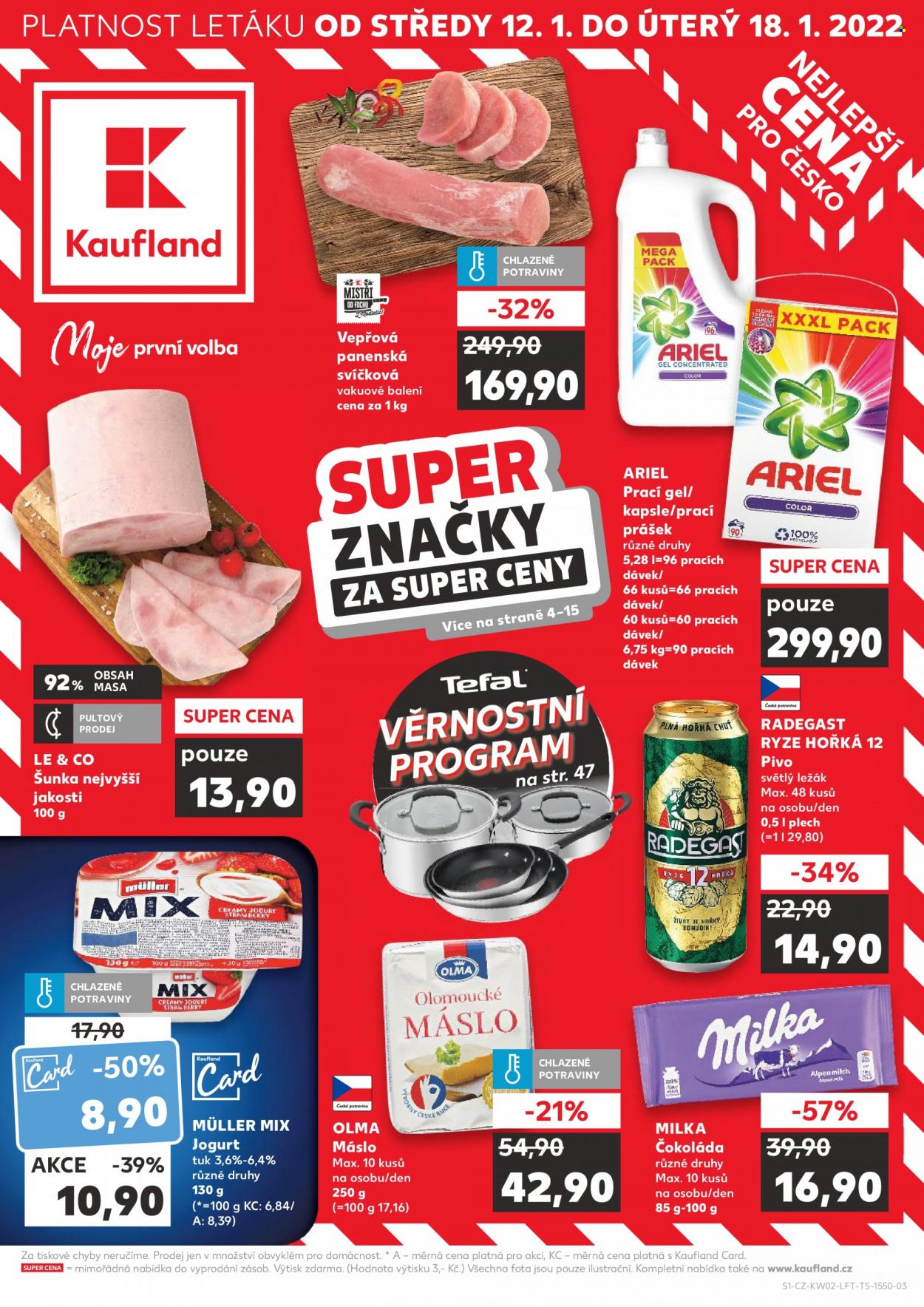 Leták Kaufland - 12.1.2022 - 18.1.2022. Strana 1