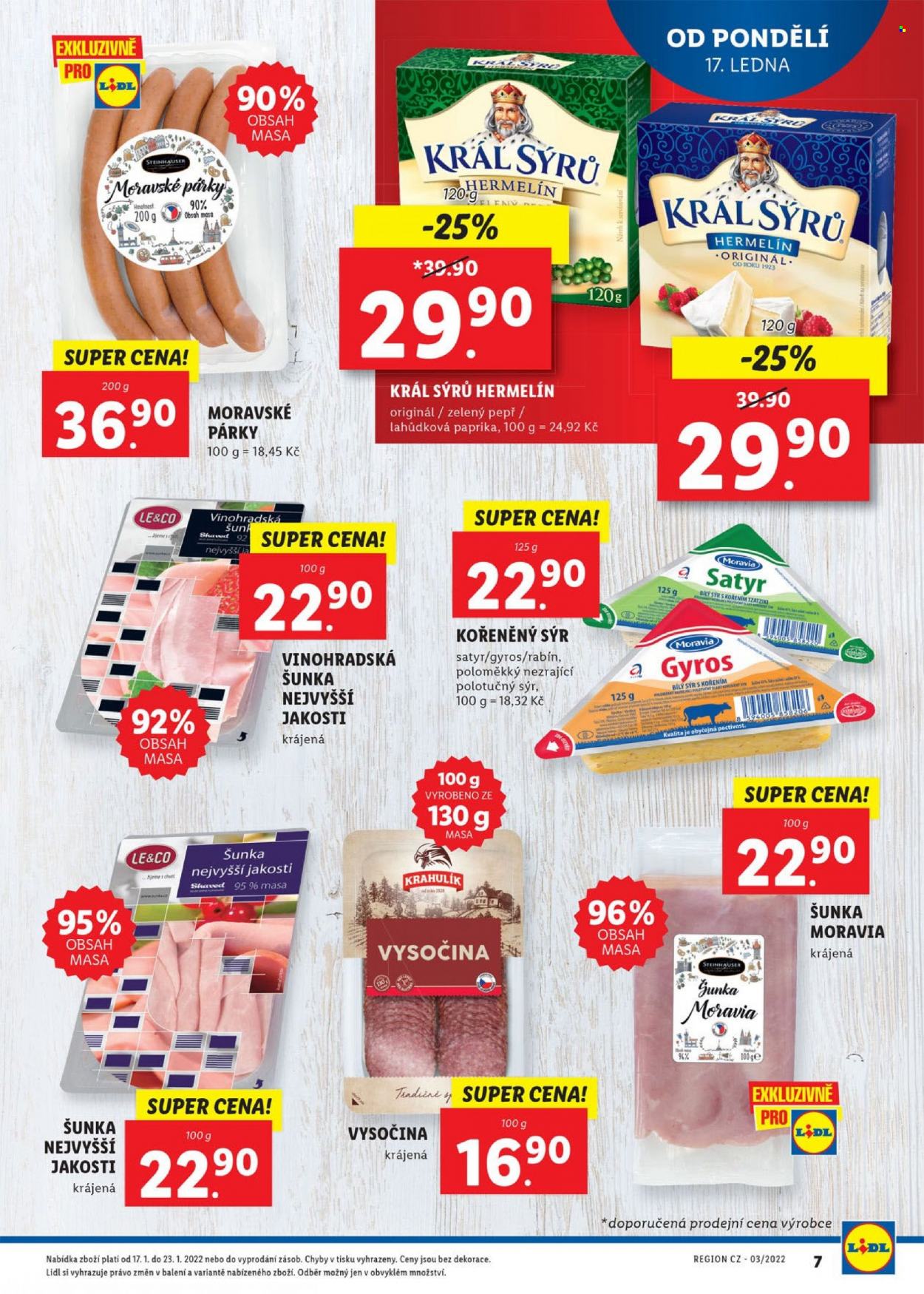 Leták Lidl - 17.1.2022 - 23.1.2022. Strana 7