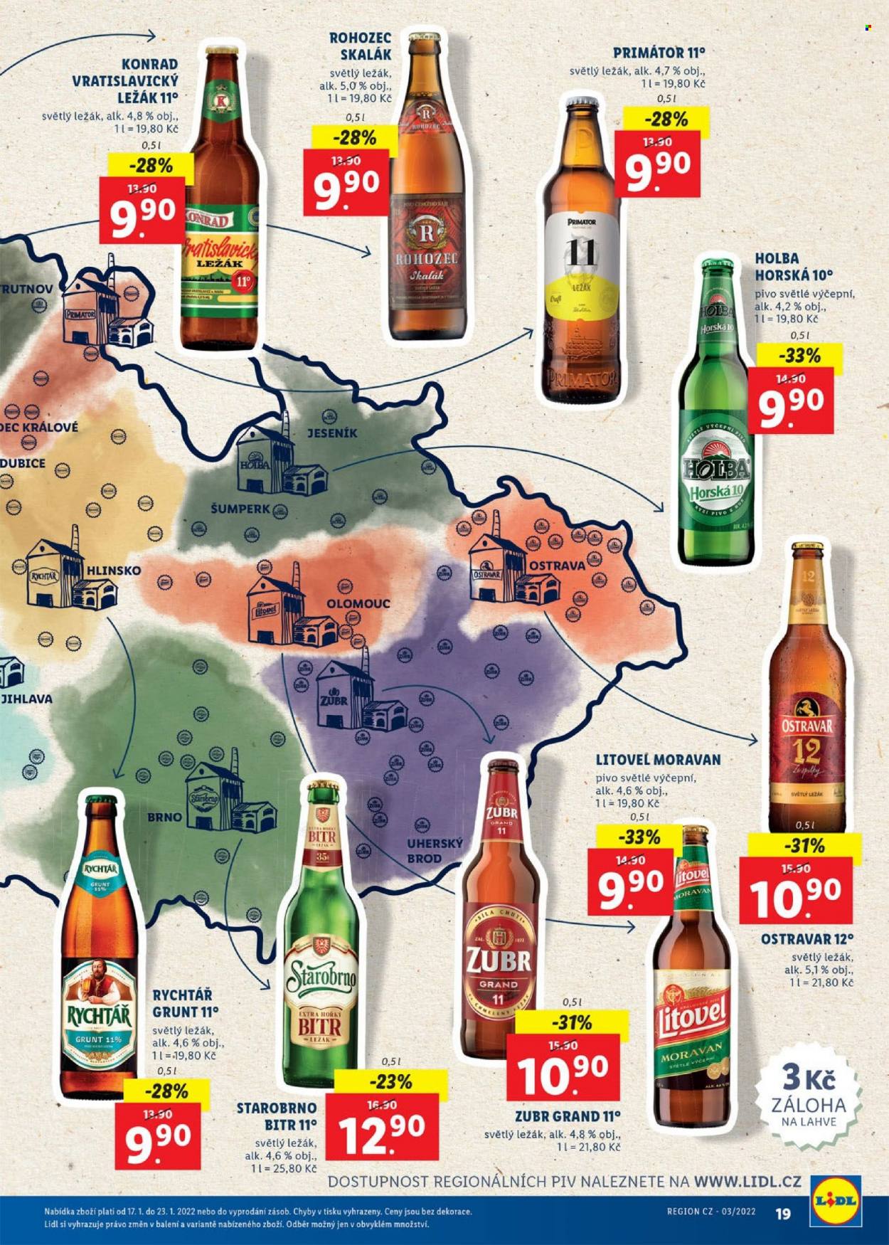 Leták Lidl - 17.1.2022 - 23.1.2022. Strana 19