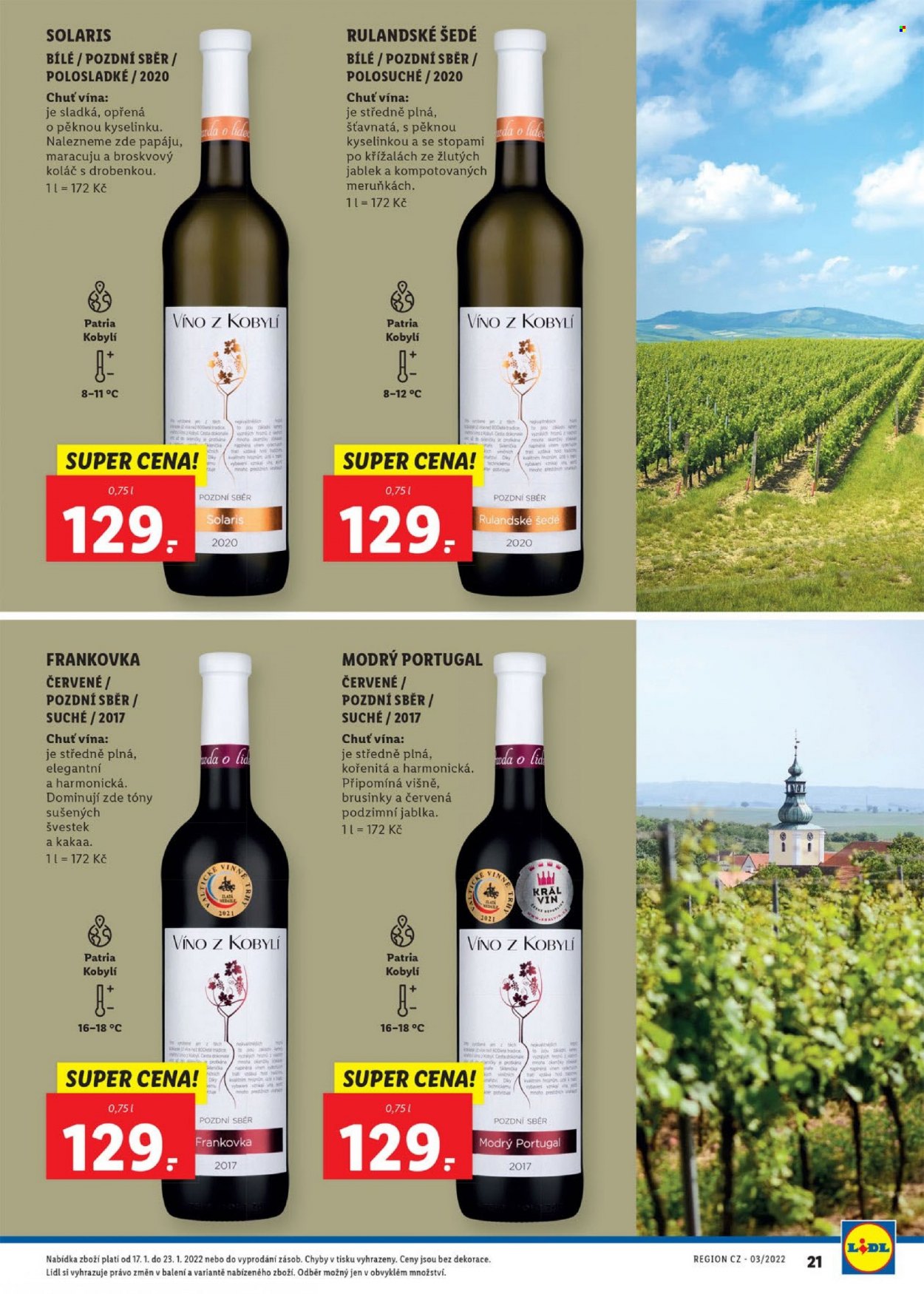 Leták Lidl - 17.1.2022 - 23.1.2022. Strana 21