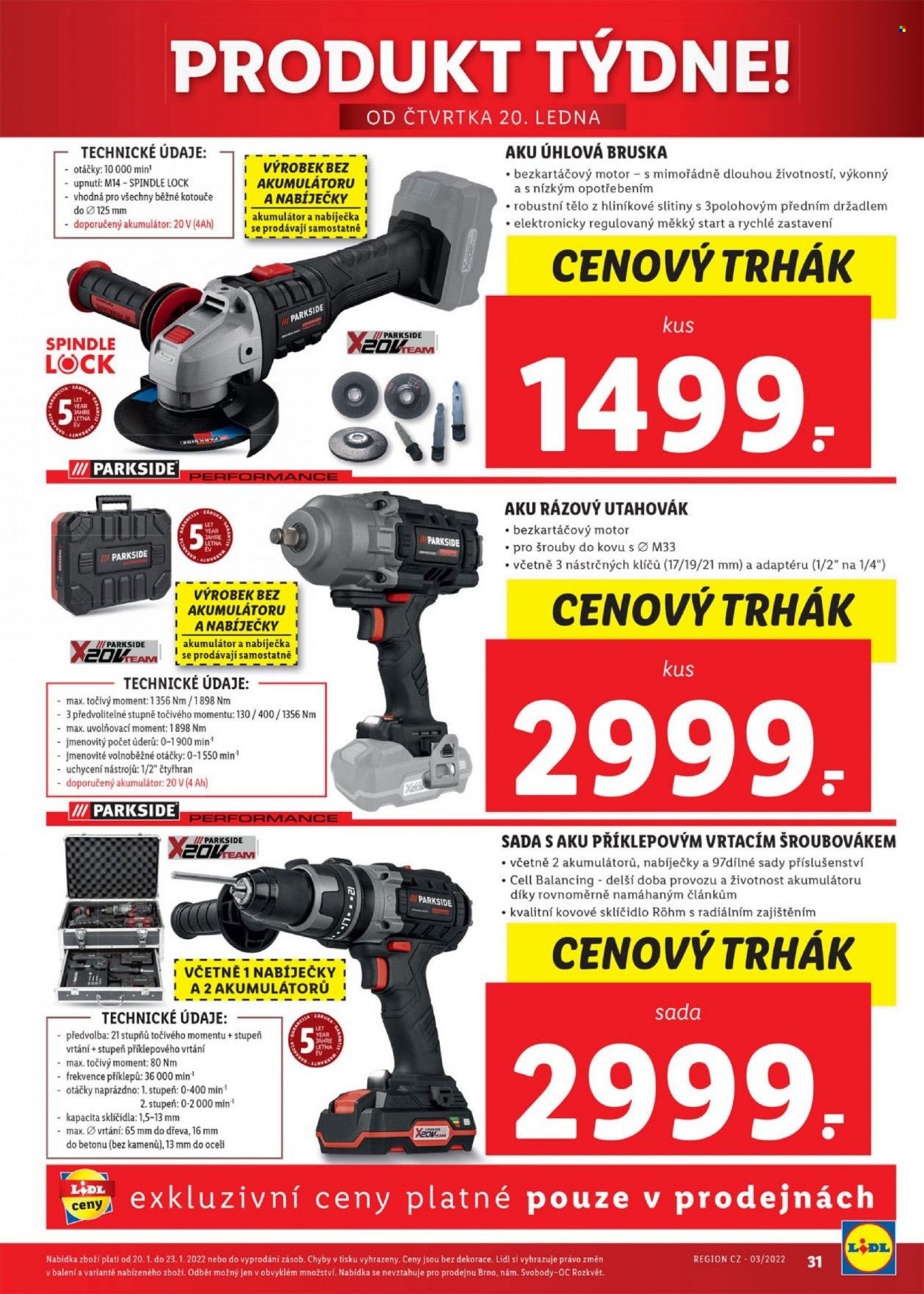 Leták Lidl - 17.1.2022 - 23.1.2022. Strana 31
