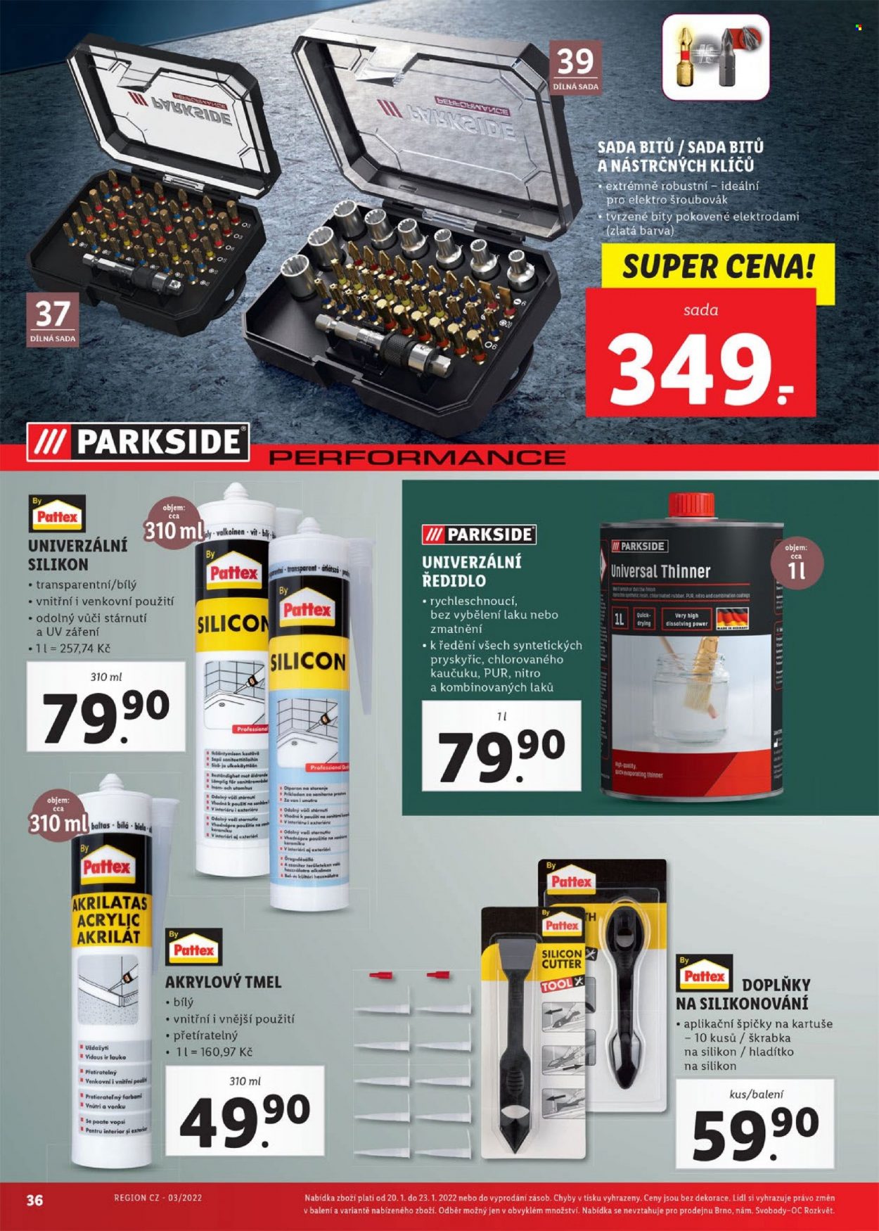 Leták Lidl - 17.1.2022 - 23.1.2022. Strana 36