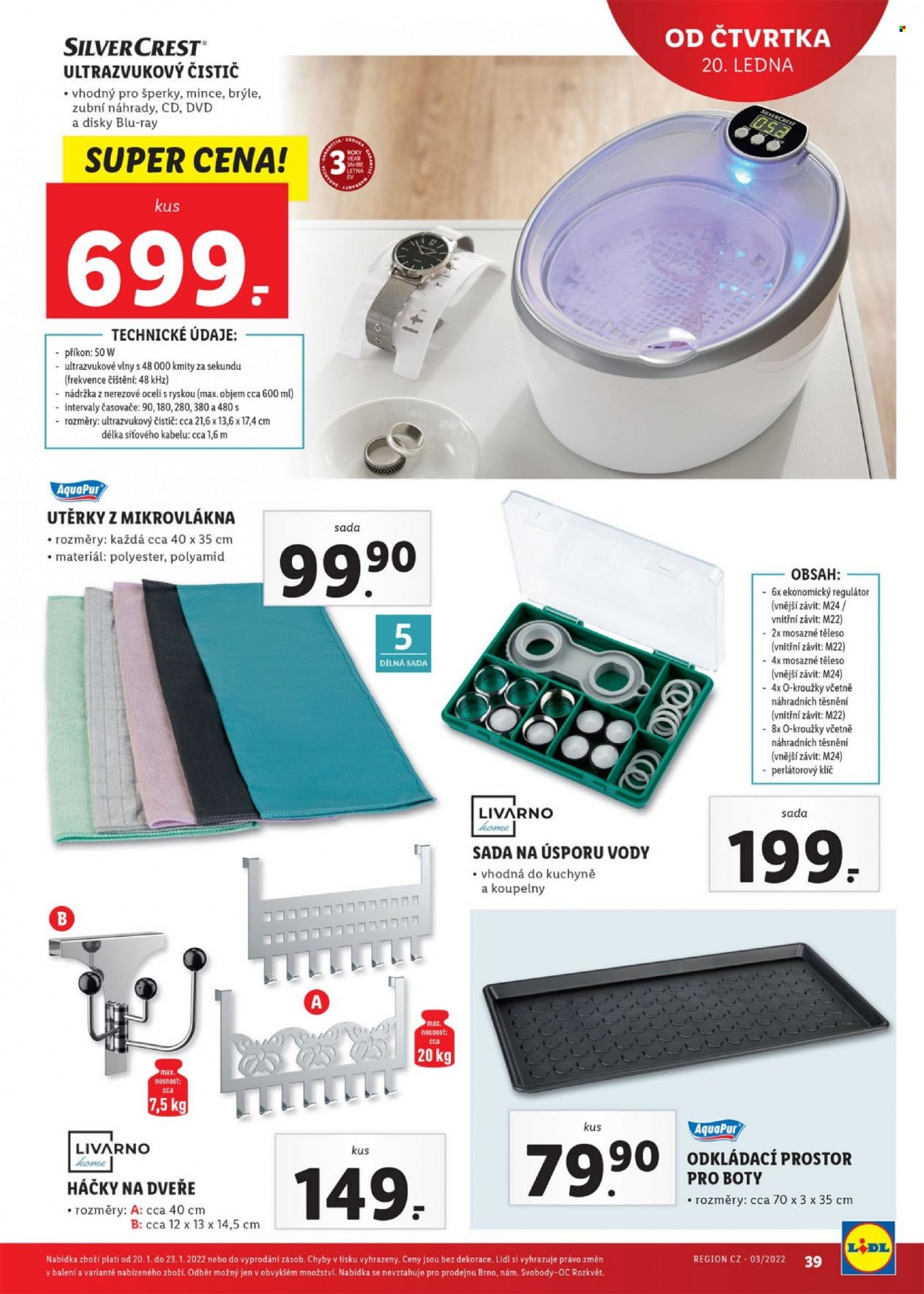 Leták Lidl - 17.1.2022 - 23.1.2022. Strana 39
