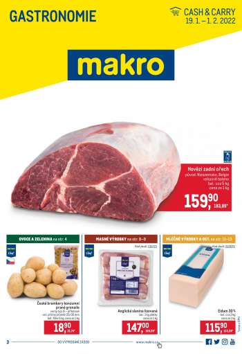 Leták MAKRO - 19.1.2022 - 1.2.2022.