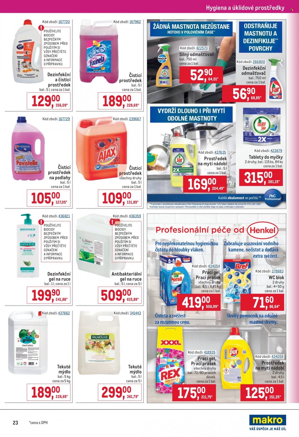 Leták MAKRO - 19.1.2022 - 1.2.2022. Strana 23