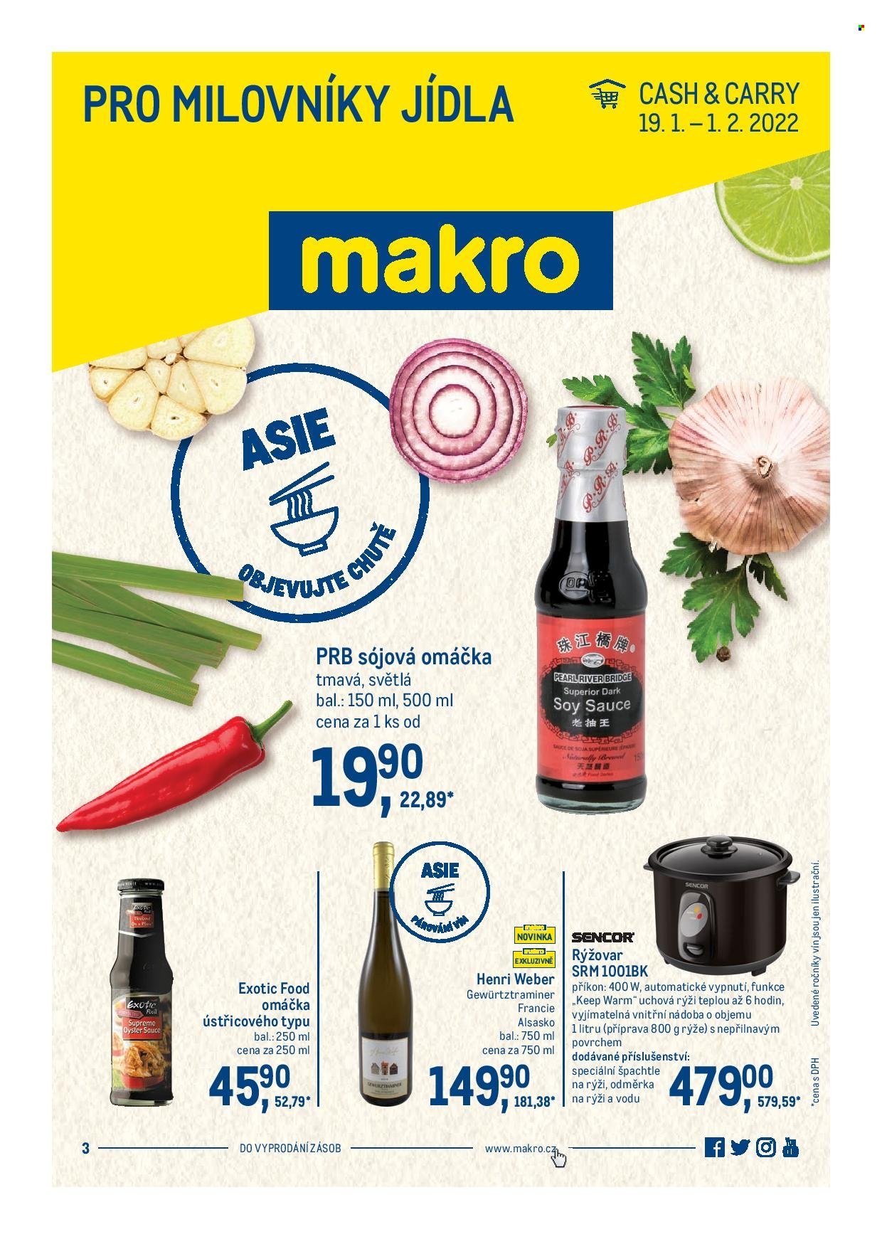 Leták MAKRO - 19.1.2022 - 1.2.2022. Strana 1