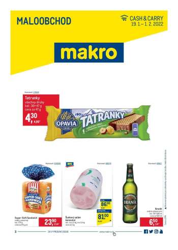 Leták MAKRO - 19.1.2022 - 1.2.2022.
