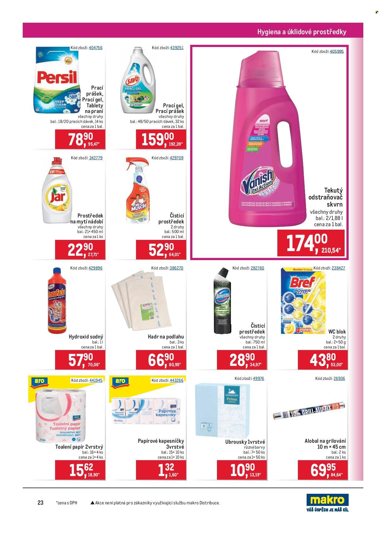 Leták MAKRO - 19.1.2022 - 1.2.2022. Strana 23