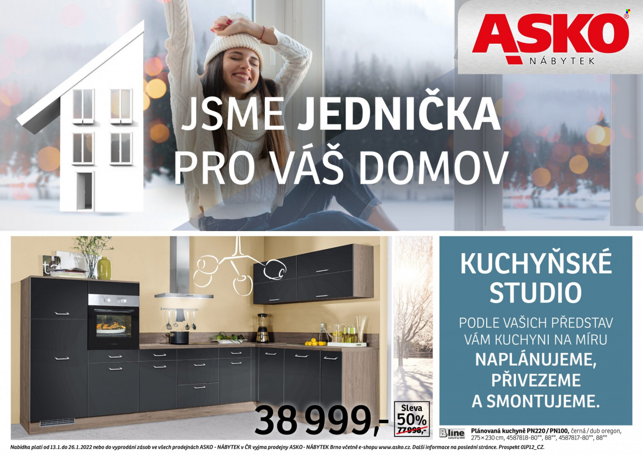 Leták ASKO - 13.1.2022 - 26.1.2022. Strana 1