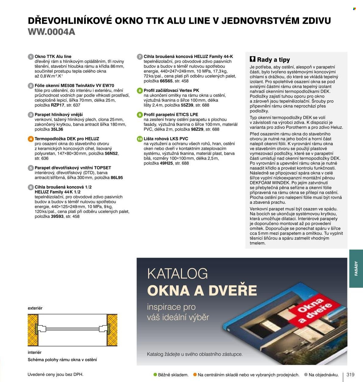 Leták DEK. Strana 318