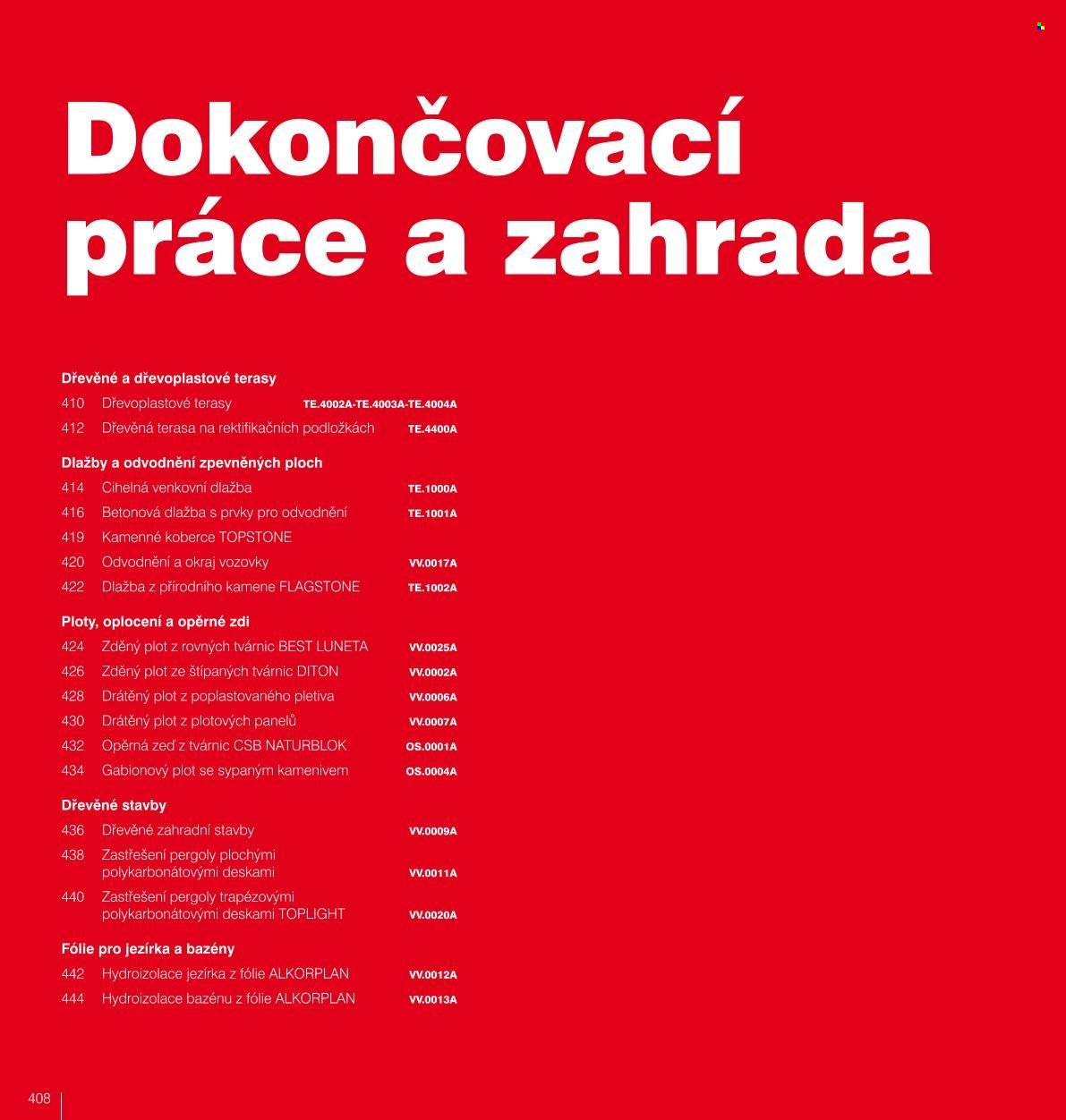 Leták DEK. Strana 405