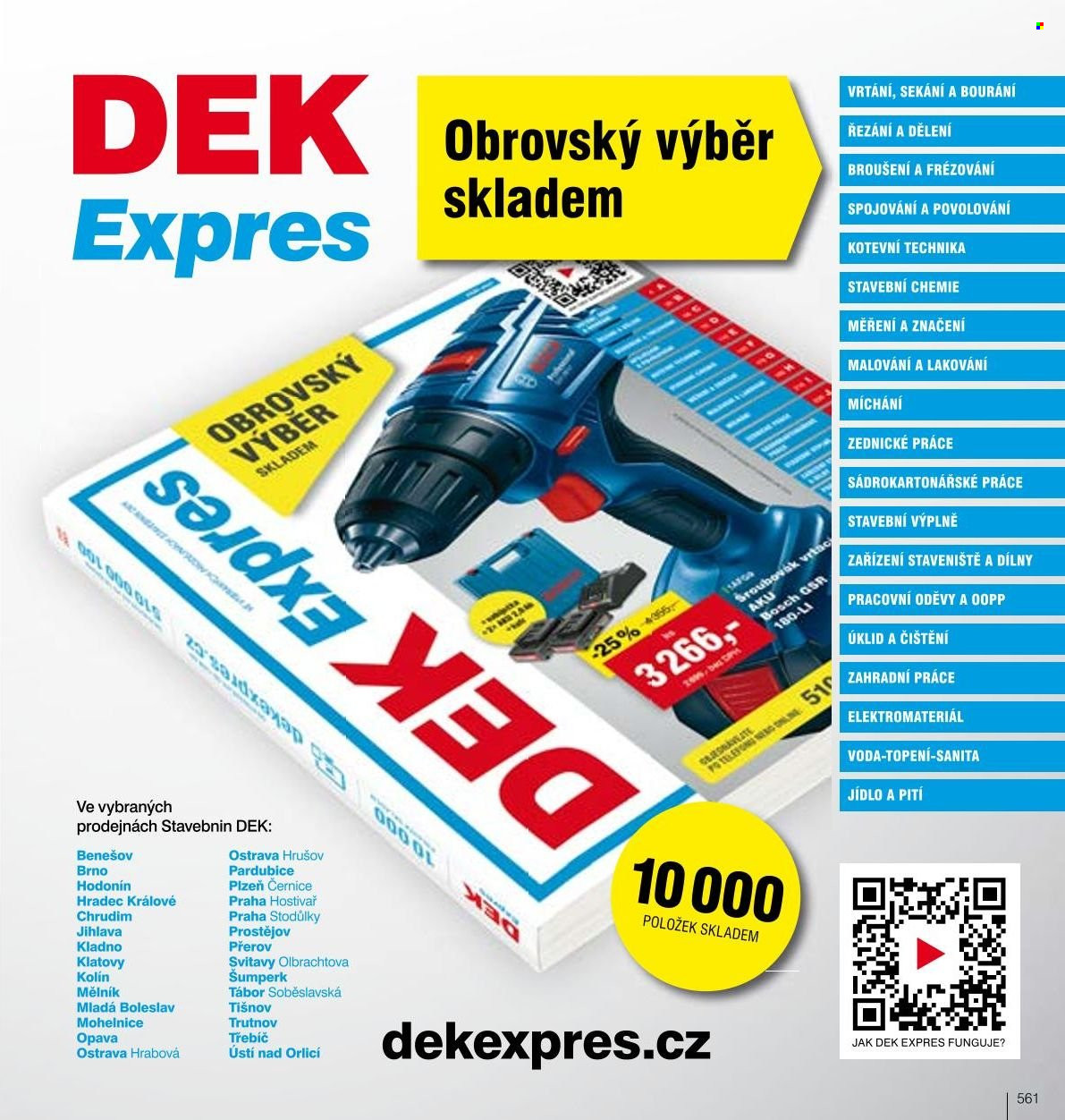 Leták DEK. Strana 558