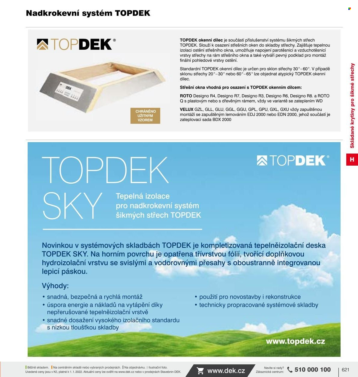 Leták DEK. Strana 617