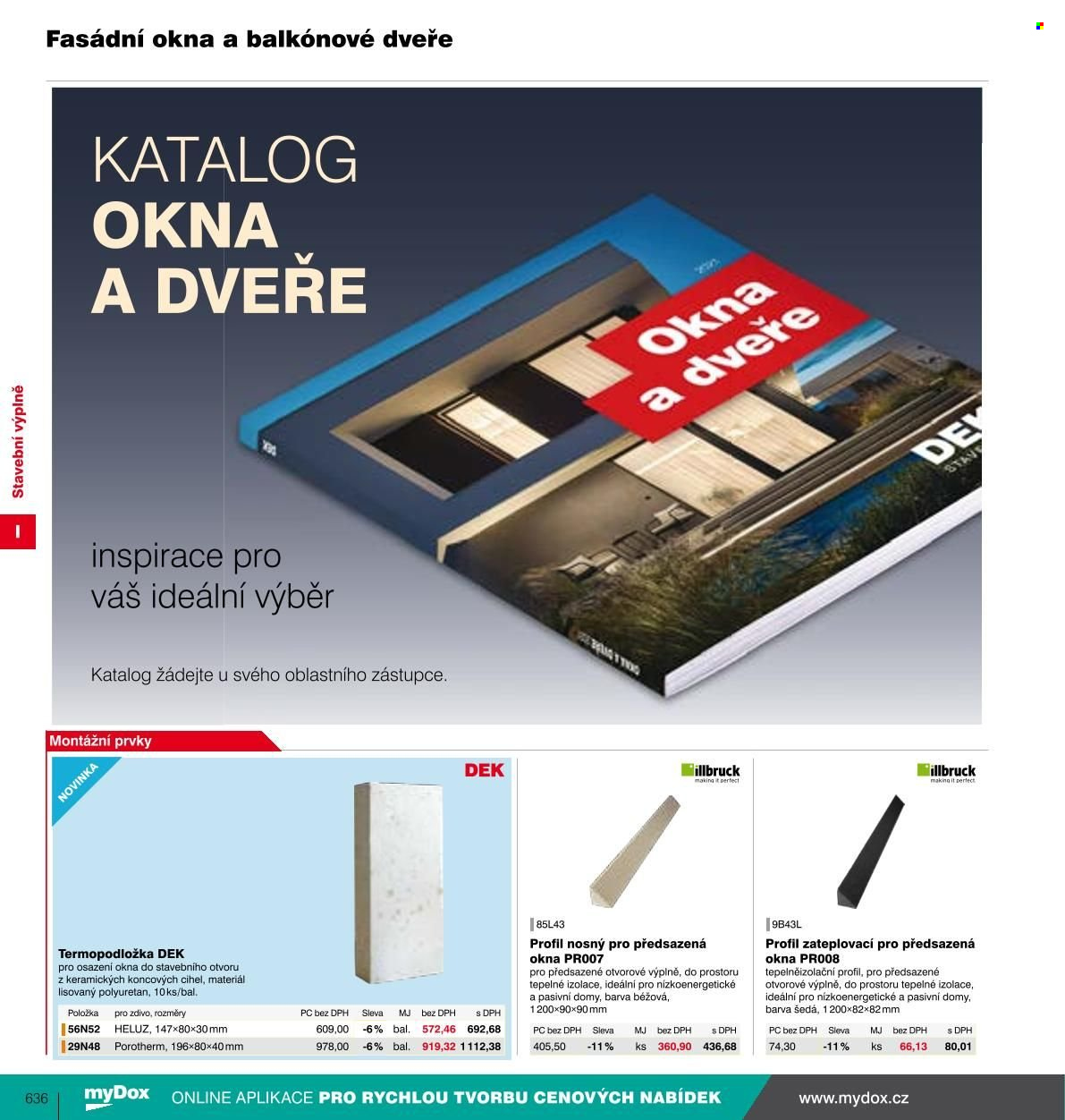 Leták DEK. Strana 632