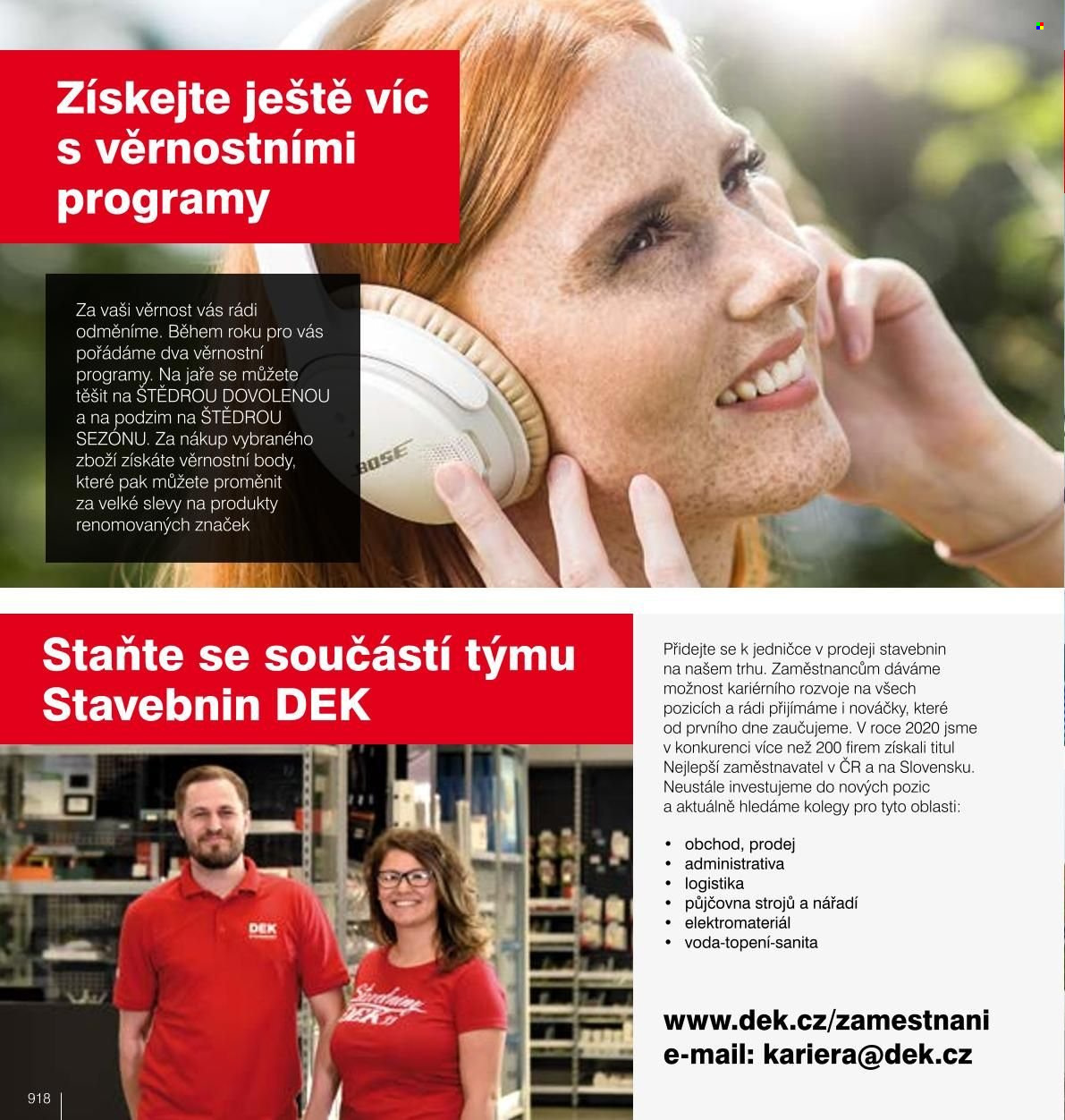 Leták DEK. Strana 912