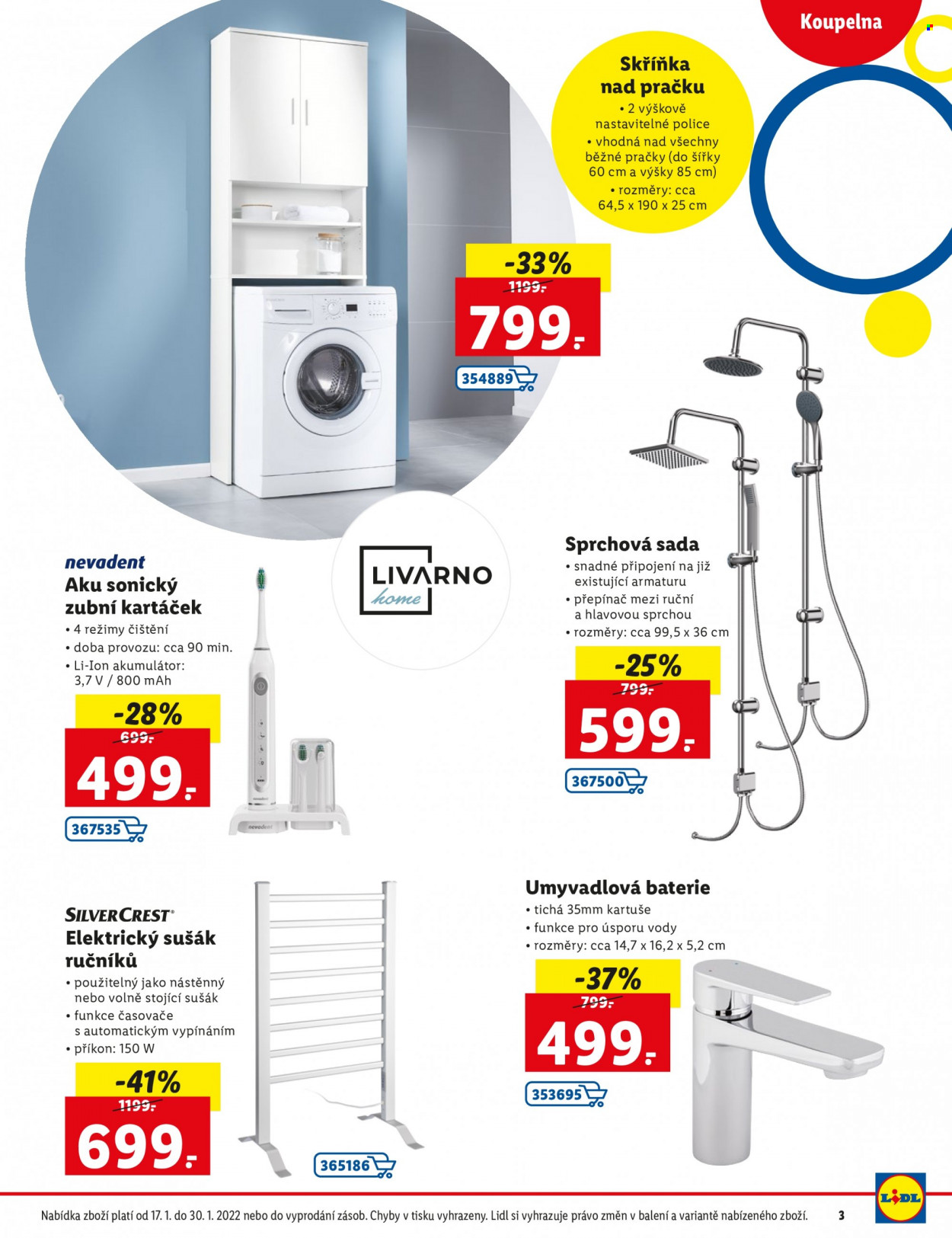 Leták Lidl - 17.1.2022 - 30.1.2022. Strana 3